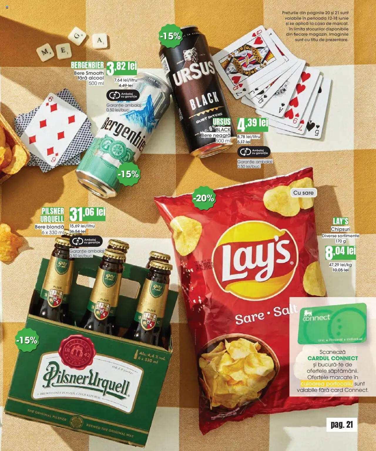 Catalog Mega Image 29 Mai - 24 Iunie 2025 | Pagina 21 | Produse: Bere, Plastik Kulübe, Chipsuri, Sare