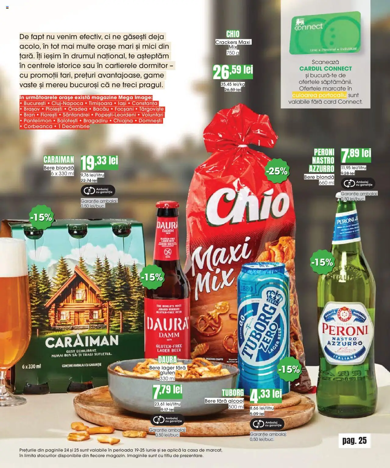 Catalog Mega Image 29 Mai - 24 Iunie 2025 | Pagina 25 | Produse: Mici, Bere