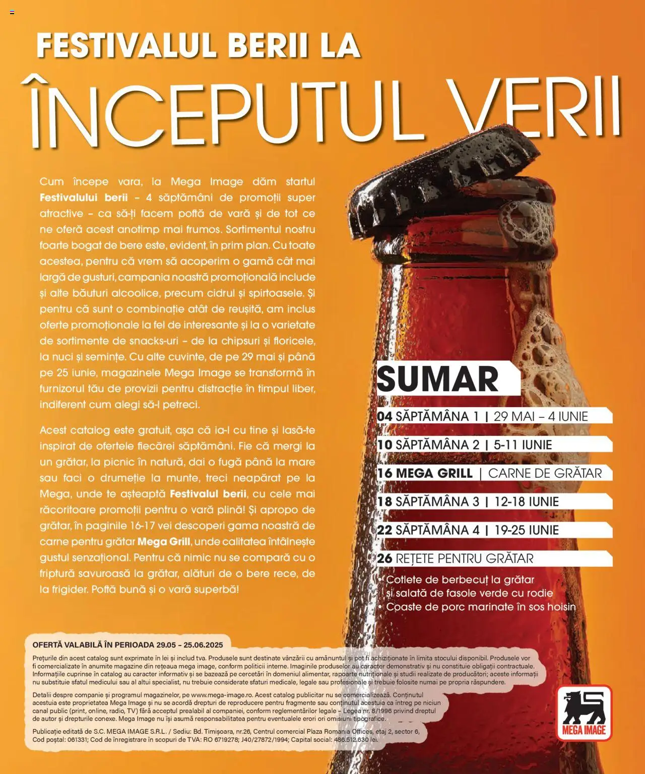 Catalog Mega Image 29 Mai - 24 Iunie 2025 | Pagina 3 | Produse: Grătar, Chipsuri, Nuci, Sos