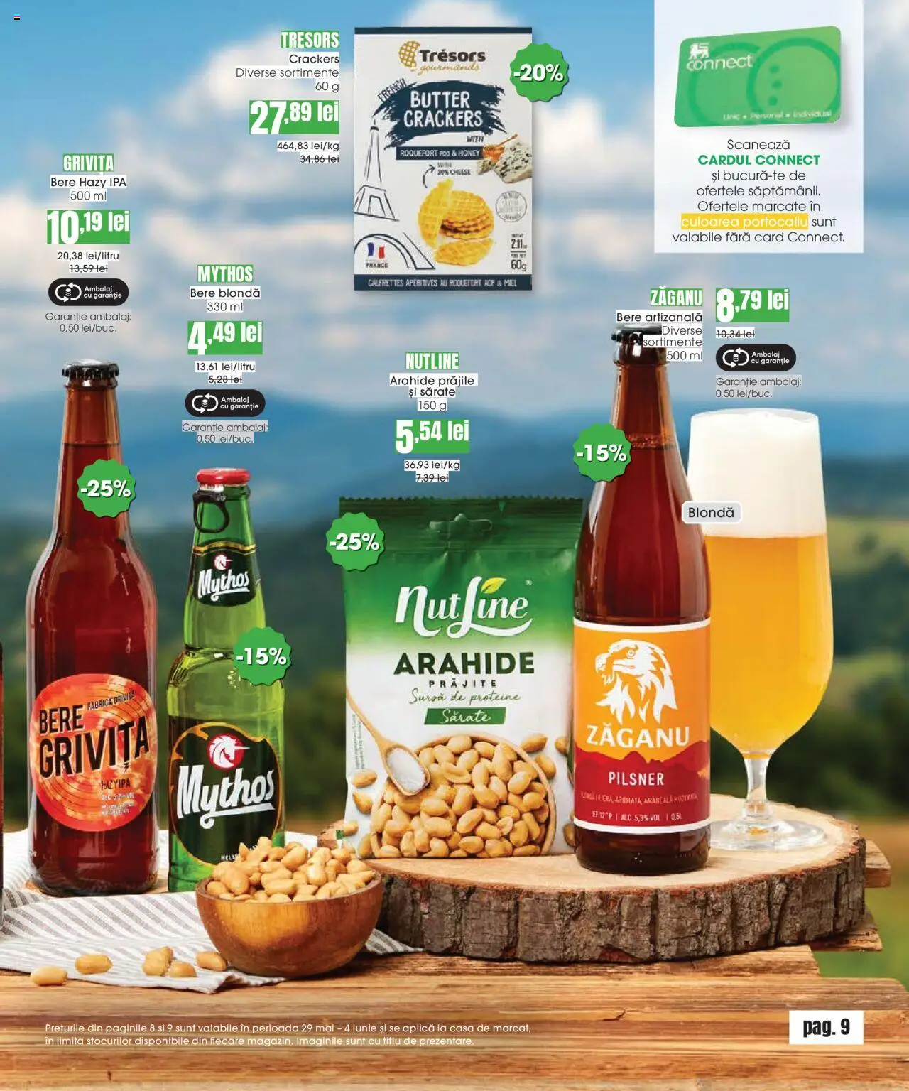 Catalog Mega Image 29 Mai - 24 Iunie 2025 | Pagina 9 | Produse: Masaüstü kılıfı, Arahide, Bere