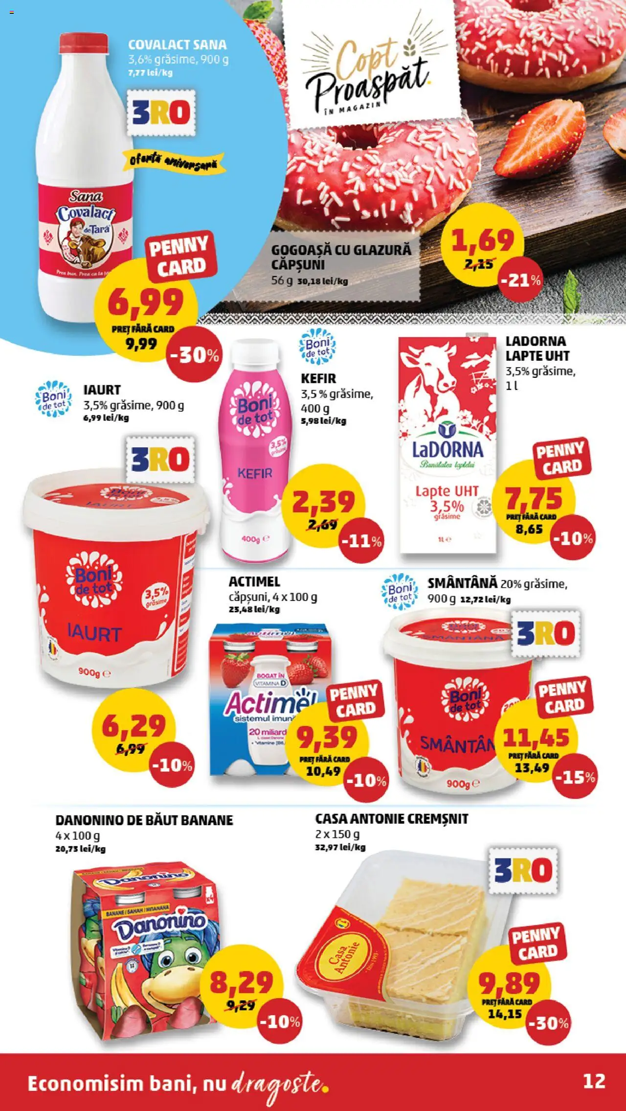 Catalog PENNY Market 28 Mai - 2 Iunie 2025 | Pagina 12 | Produse: Divan, Kefir, Banane, Smântână