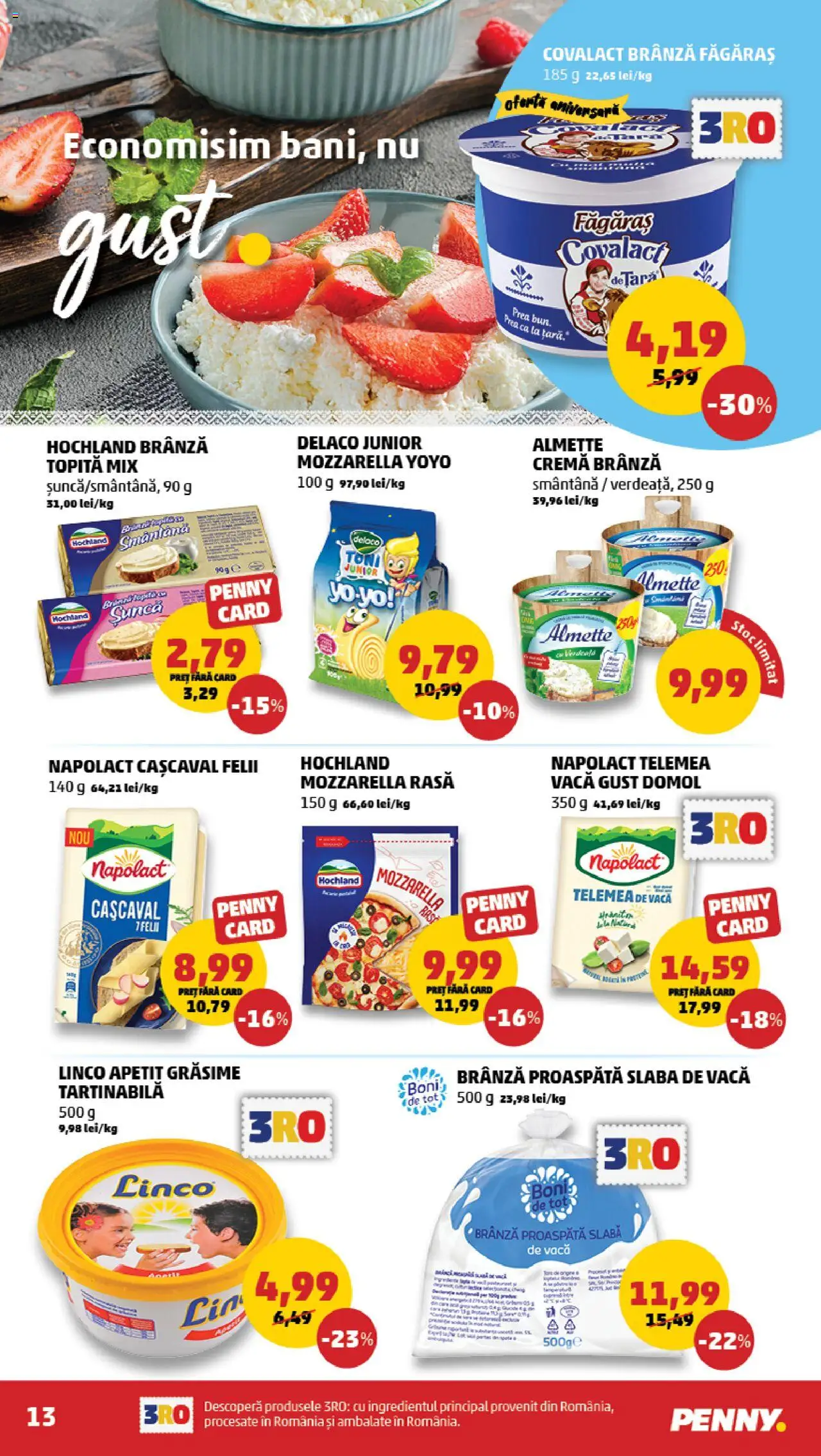 Catalog PENNY Market 28 Mai - 2 Iunie 2025 | Pagina 13 | Produse: Light Kedi Konservesi, Cașcaval, Cremă, Smântână