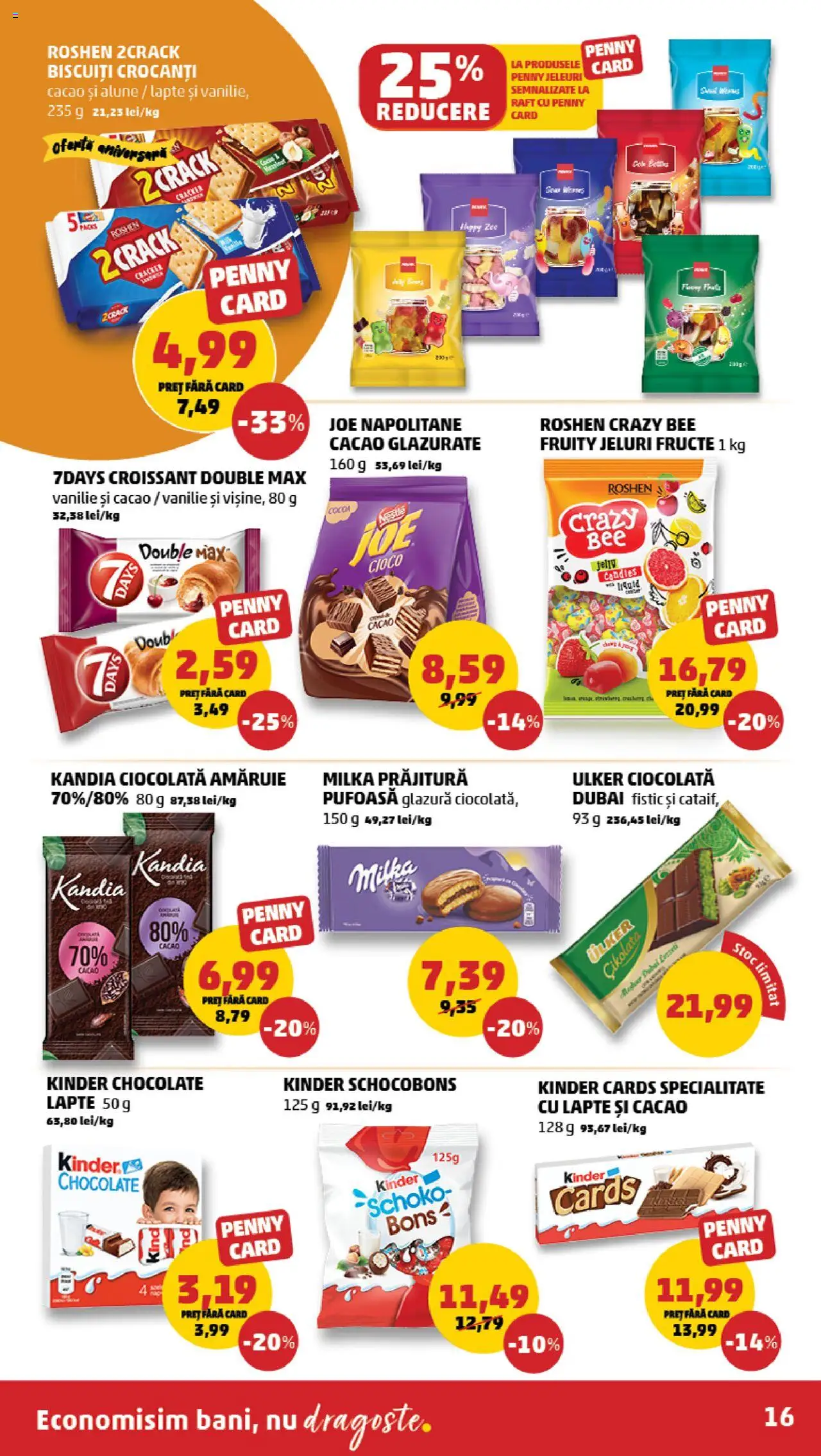 Catalog PENNY Market 28 Mai - 2 Iunie 2025 | Pagina 16 | Produse: Raft, Napolitane, Cacao, Jeleuri