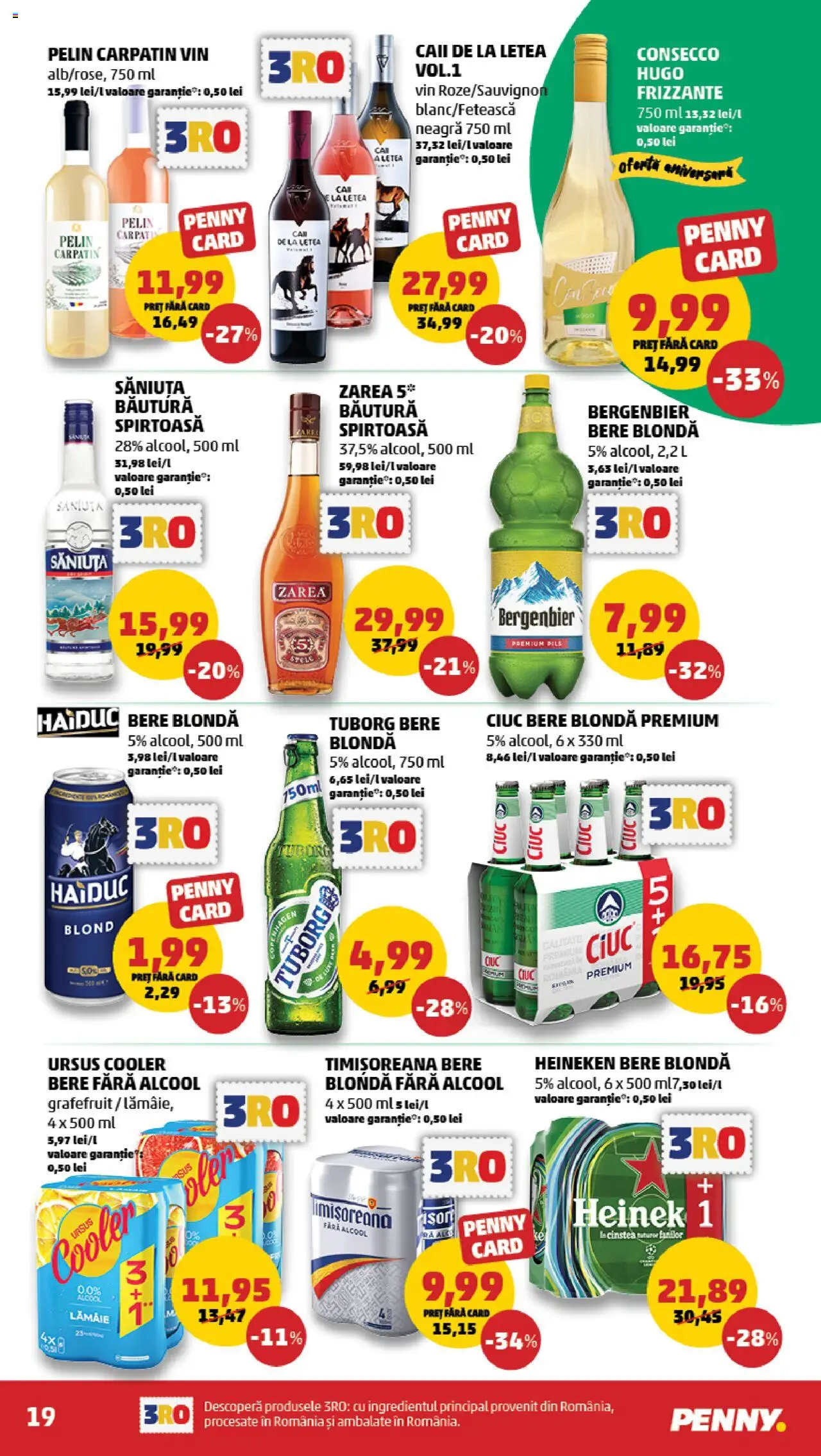 Catalog PENNY Market 28 Mai - 2 Iunie 2025 | Pagina 19 | Produse: Vin, Bere, Plastik Kulübe