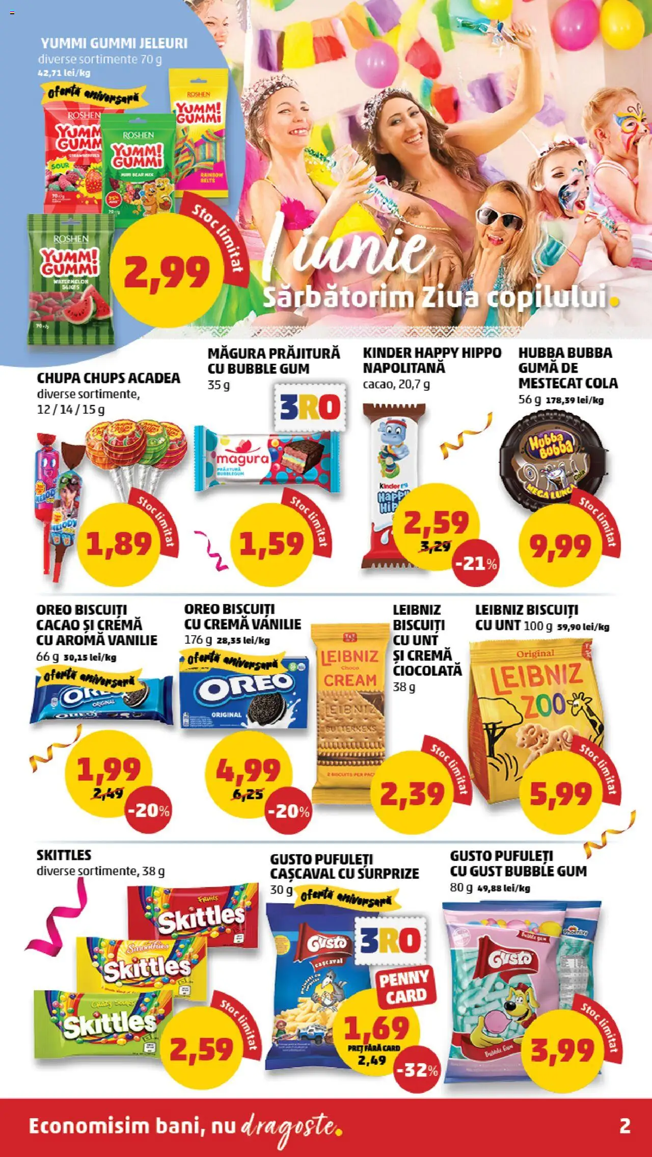 Catalog PENNY Market 28 Mai - 2 Iunie 2025 | Pagina 2 | Produse: Cașcaval, Cremă, Pufuleți, Jeleuri
