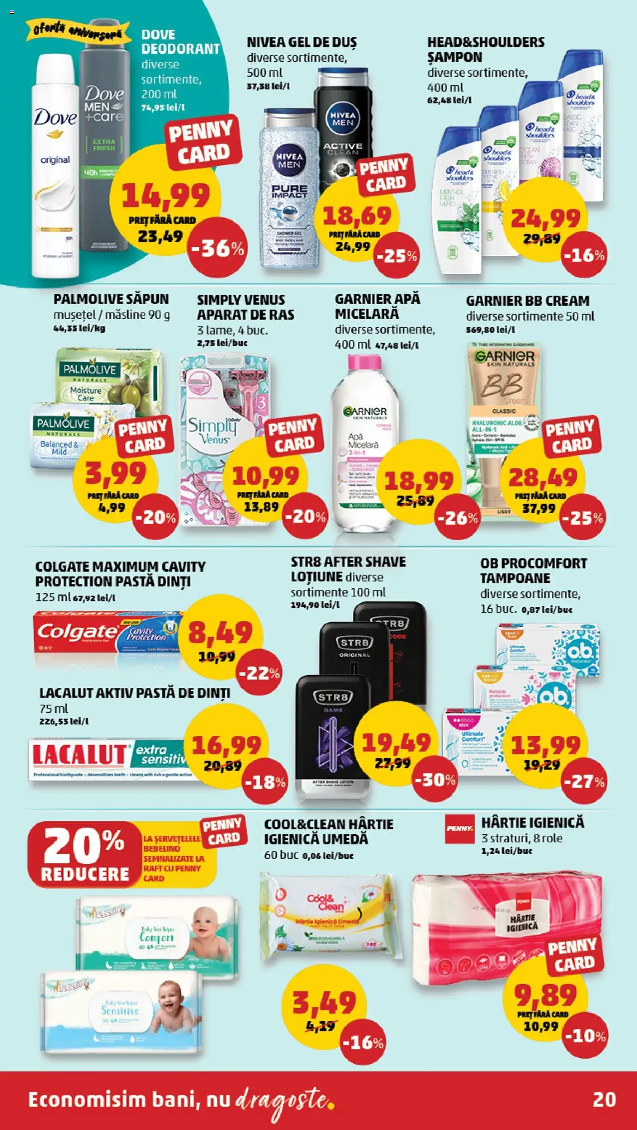 Catalog PENNY Market 28 Mai - 2 Iunie 2025 | Pagina 20 | Produse: Role, Șampon, Săpun, Deodorant
