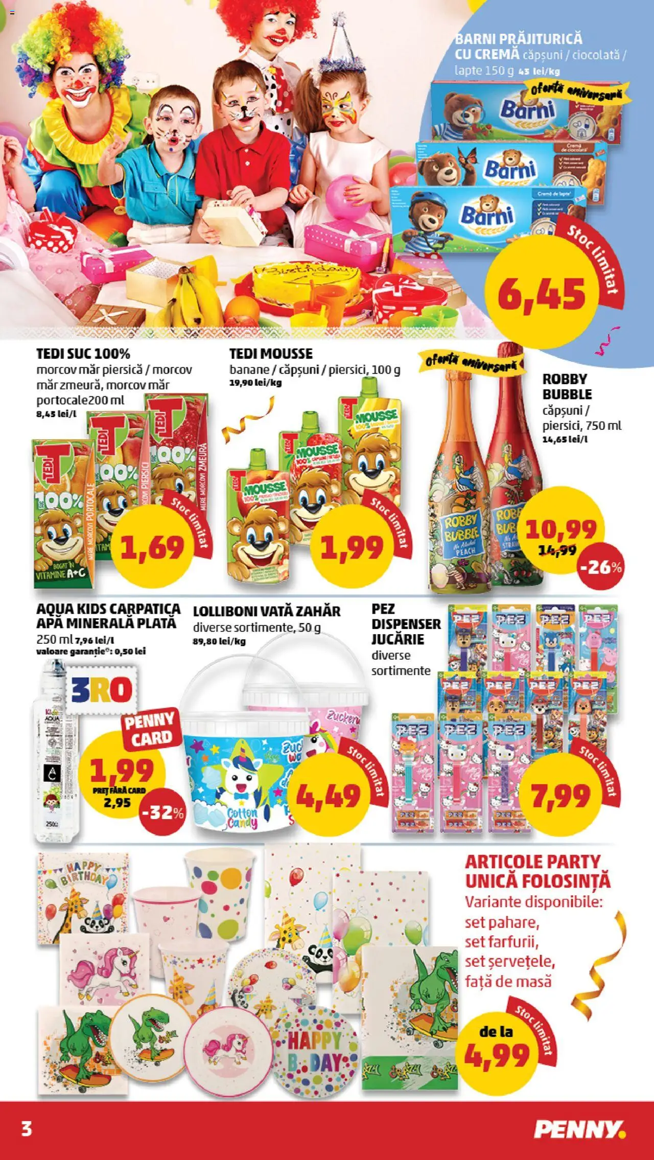 Catalog PENNY Market 28 Mai - 2 Iunie 2025 | Pagina 3 | Produse: Masă, Lapte, Suc, Portocale