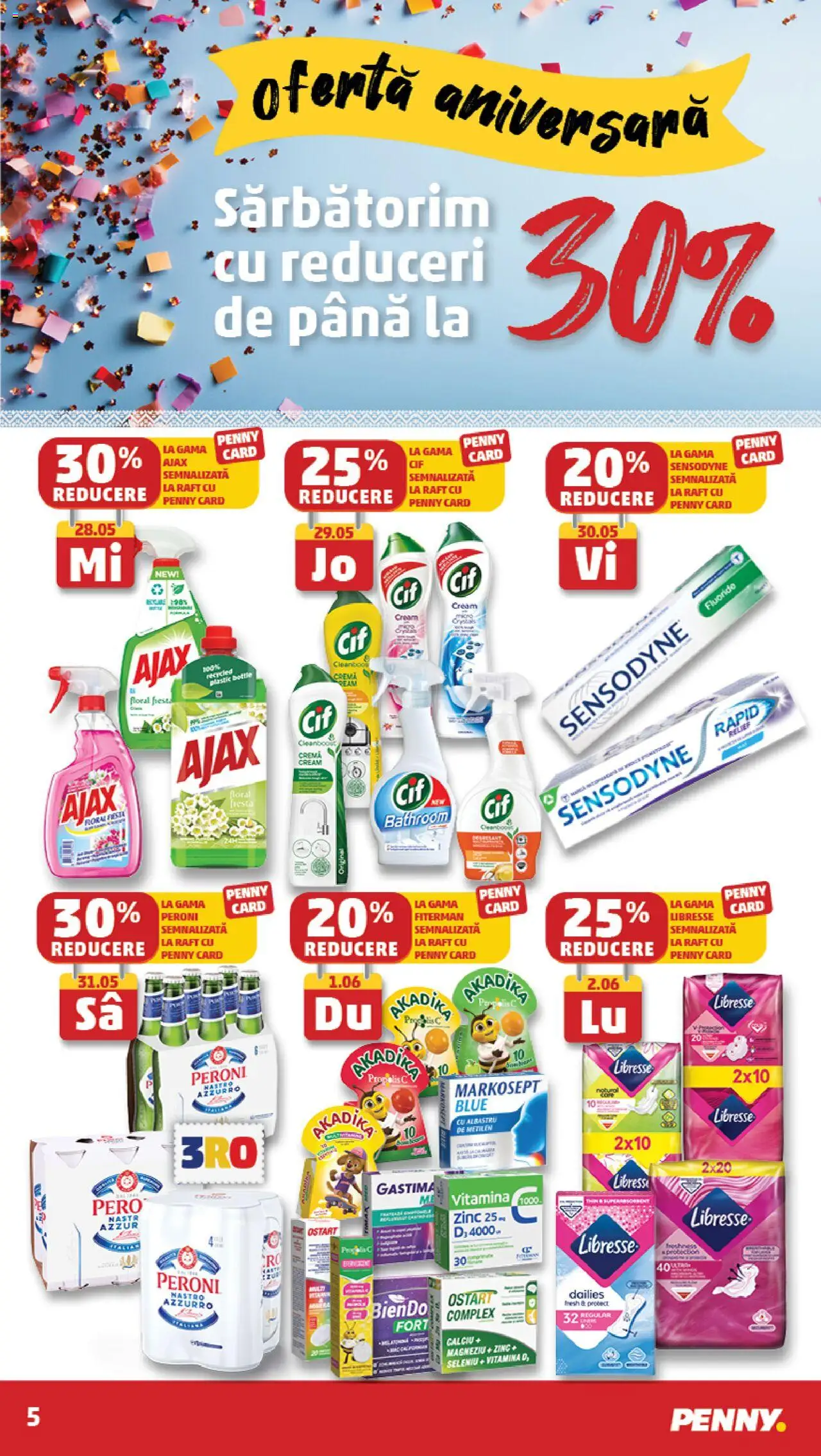 Catalog PENNY Market 28 Mai - 2 Iunie 2025 | Pagina 5 | Produse: Albastru de metilen, Raft, Cremă, Propolis