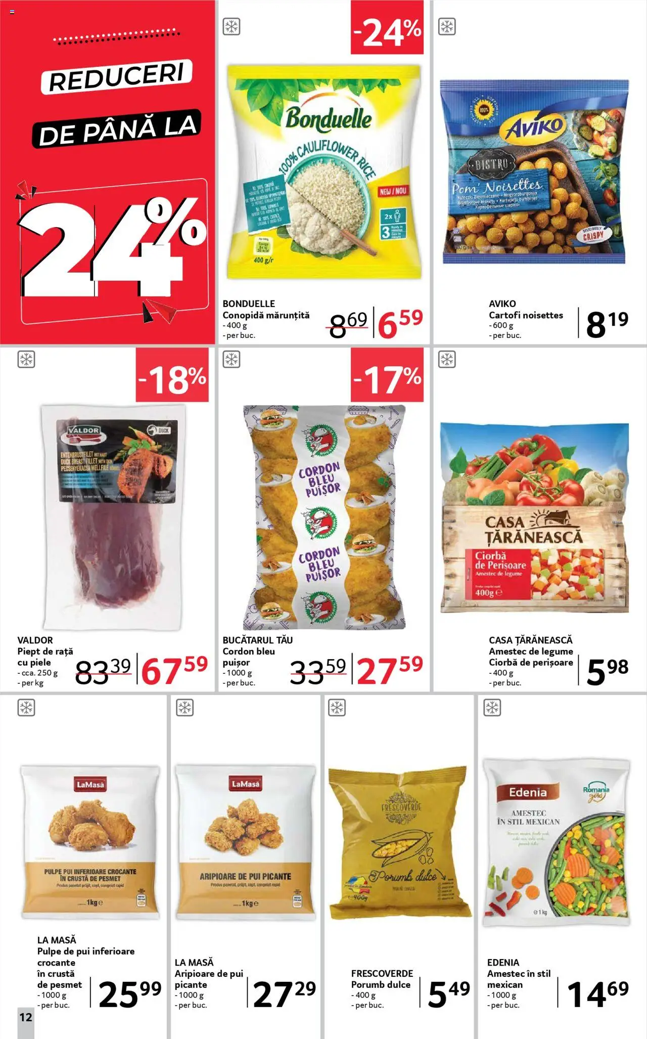 Catalog Selgros 30 Mai - 11 Iunie 2025 | Pagina 12 | Produse: Conopidă, Cordon bleu, Rață, Porumb