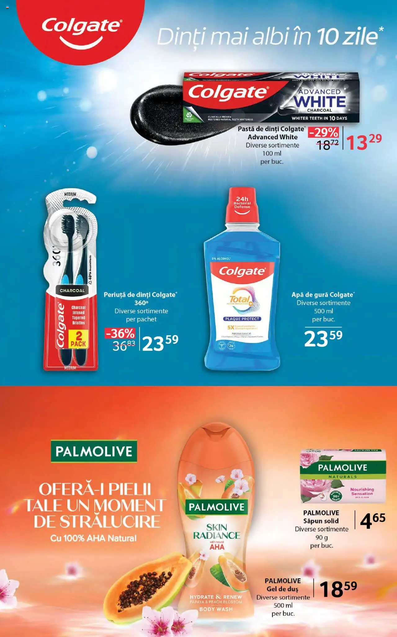 Catalog Selgros 30 Mai - 11 Iunie 2025 | Pagina 33 | Produse: Săpun, Gel de duș, Pastă de dinți, Apă de gură