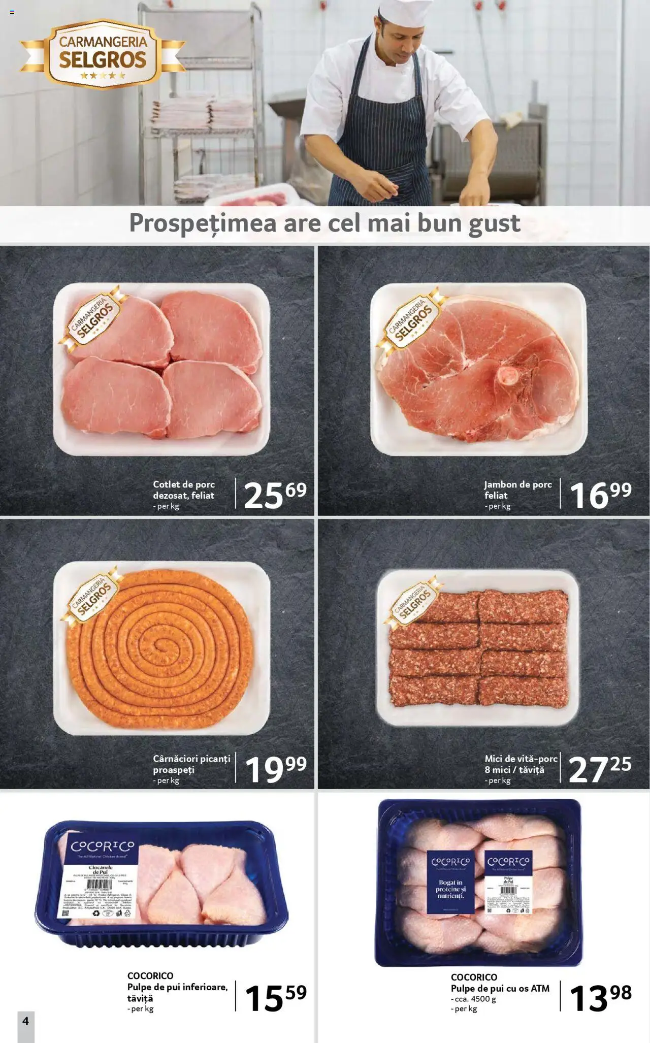 Catalog Selgros 30 Mai - 11 Iunie 2025 | Pagina 4 | Produse: Masaüstü kılıfı, Lait de coco, Hacıyatmaz Kedi Oyuncağı, Mici
