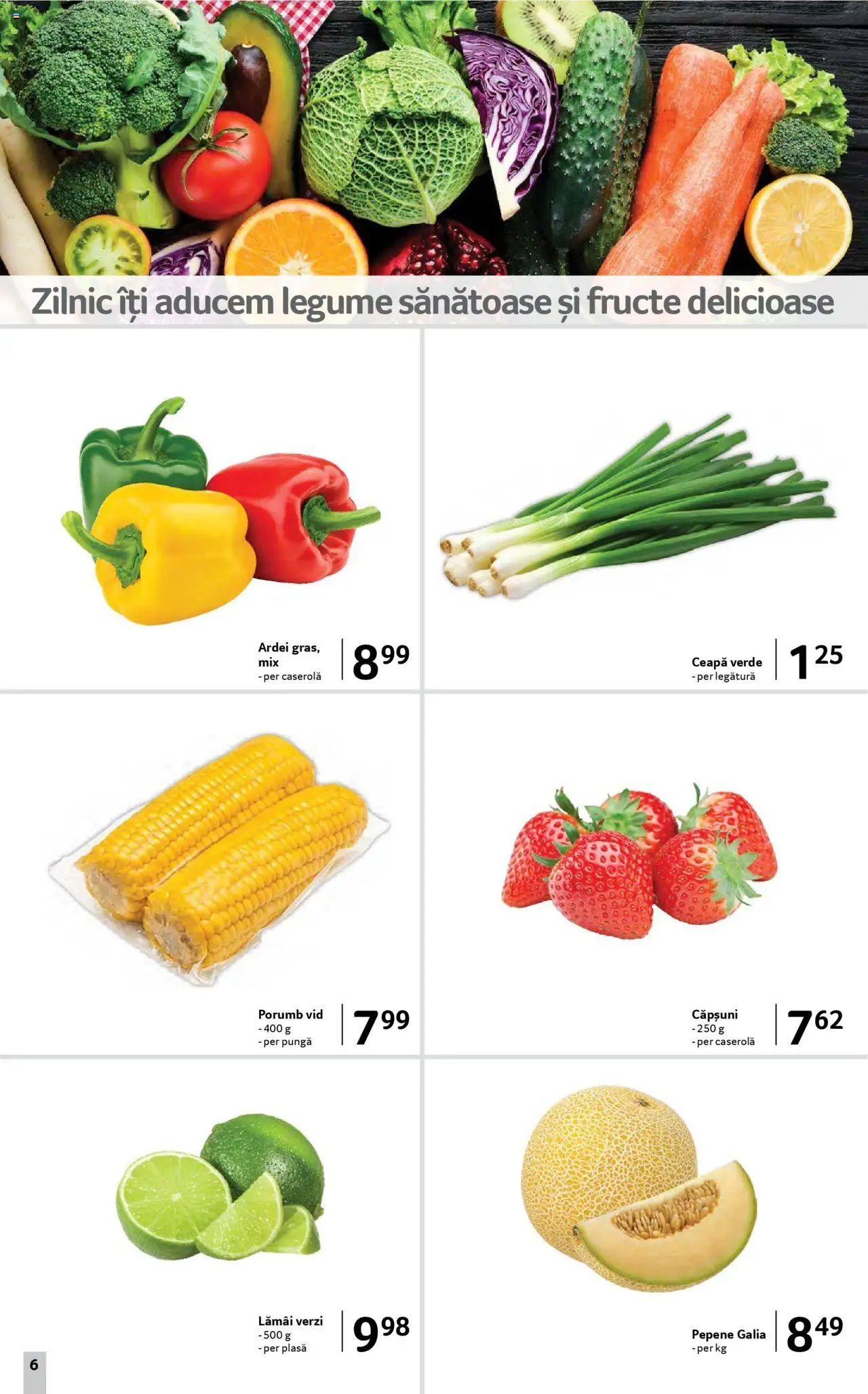 Catalog Selgros 30 Mai - 11 Iunie 2025 | Pagina 6 | Produse: Pungă, Ardei, Porumb, Legume