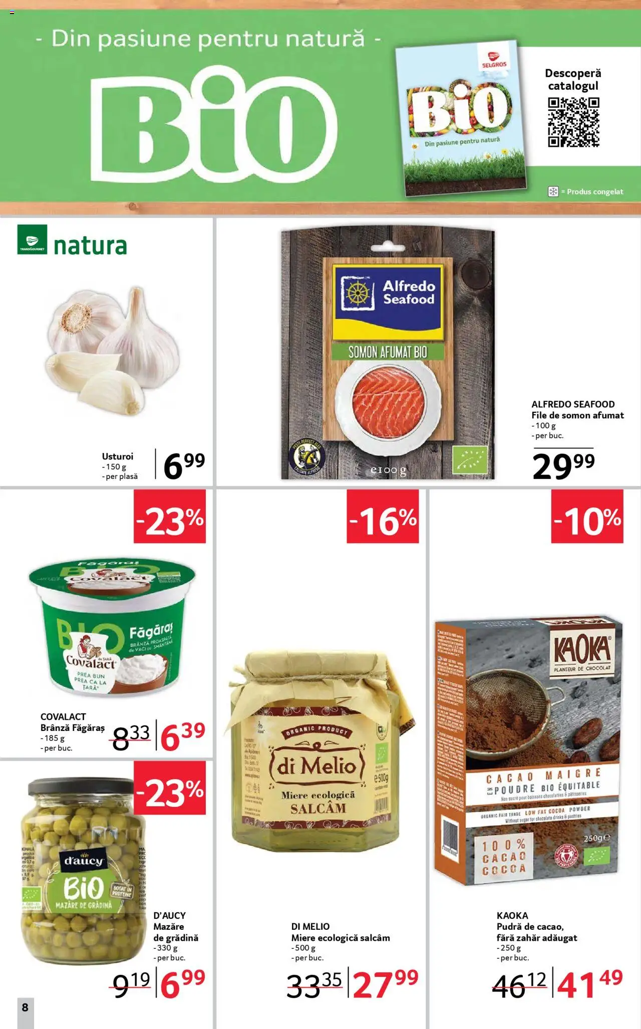 Catalog Selgros 30 Mai - 11 Iunie 2025 | Pagina 8 | Produse: Şerit ödül, Brânză, Cacao, Smântână