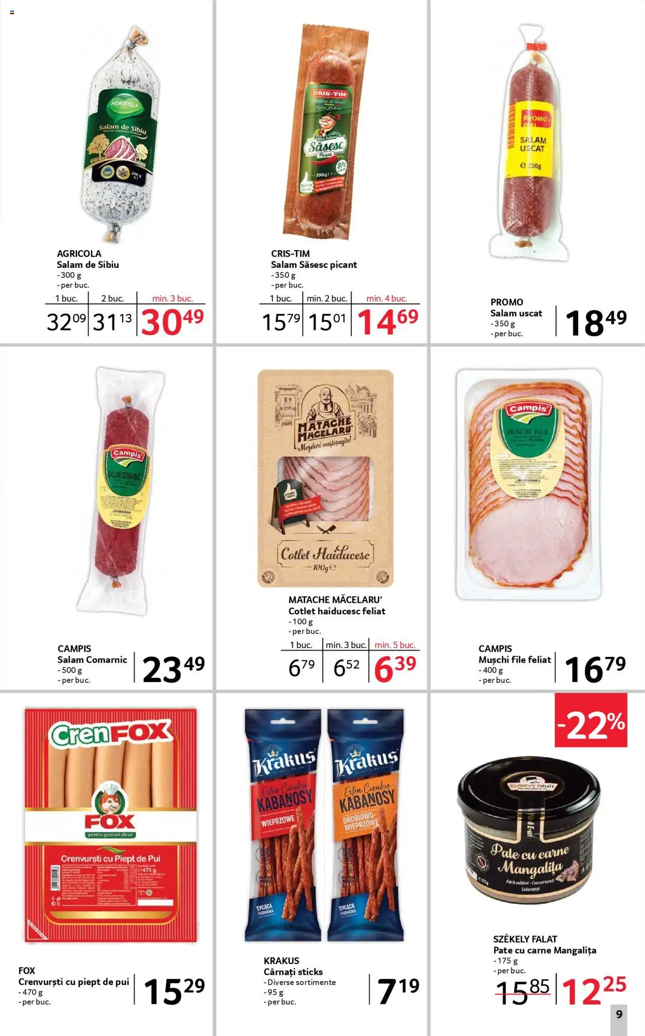 Catalog Selgros 30 Mai - 11 Iunie 2025 | Pagina 9 | Produse: Lait de coco, Hacıyatmaz Kedi Oyuncağı, Crenvurști, Cârnați