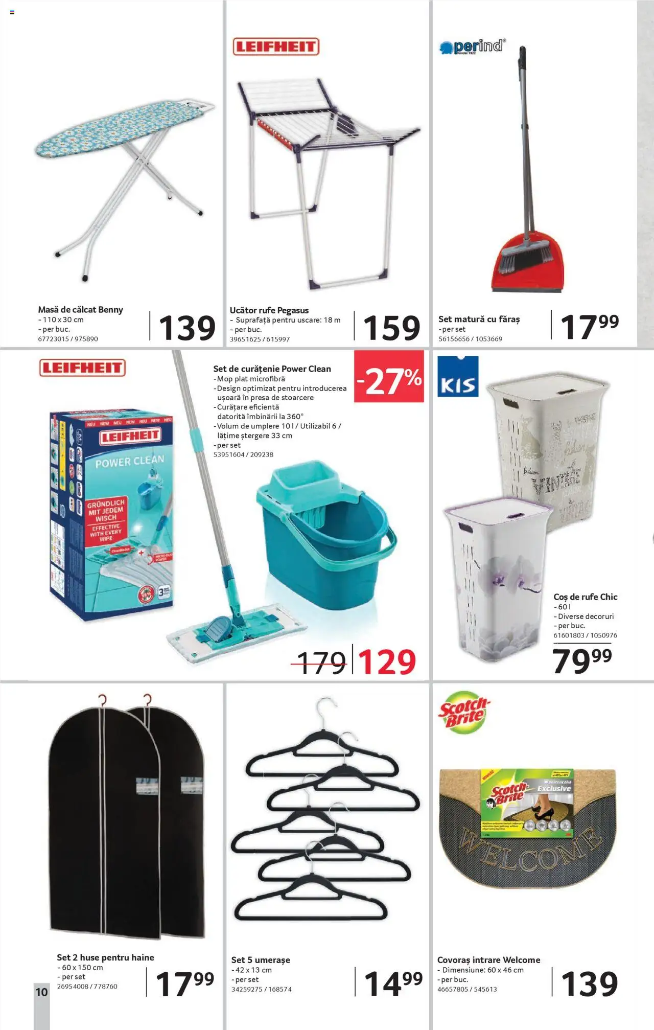 Catalog Selgros 30 Mai - 11 Iunie 2025 | Pagina 10 | Produse: Pomelo, Mop, Coș De Rufe, Masă de călcat