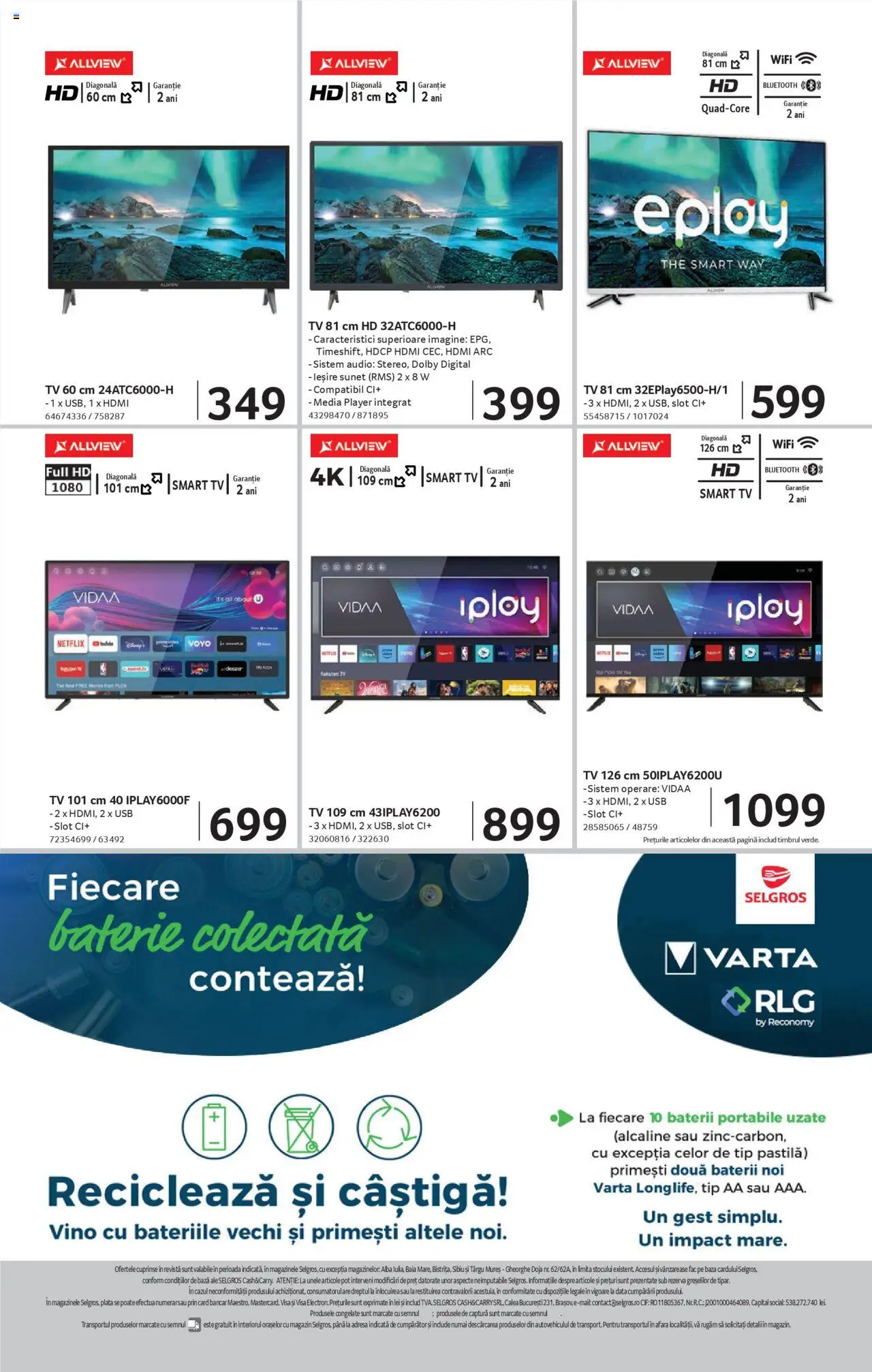 Catalog Selgros 30 Mai - 11 Iunie 2025 | Pagina 20 | Produse: Player, Usb, Köpek Sabunu, Baterii