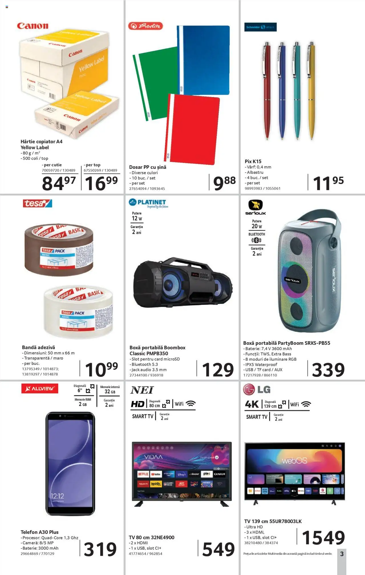 Catalog Selgros 30 Mai - 11 Iunie 2025 | Pagina 3 | Produse: Memorie, Usb, Top, Cutie