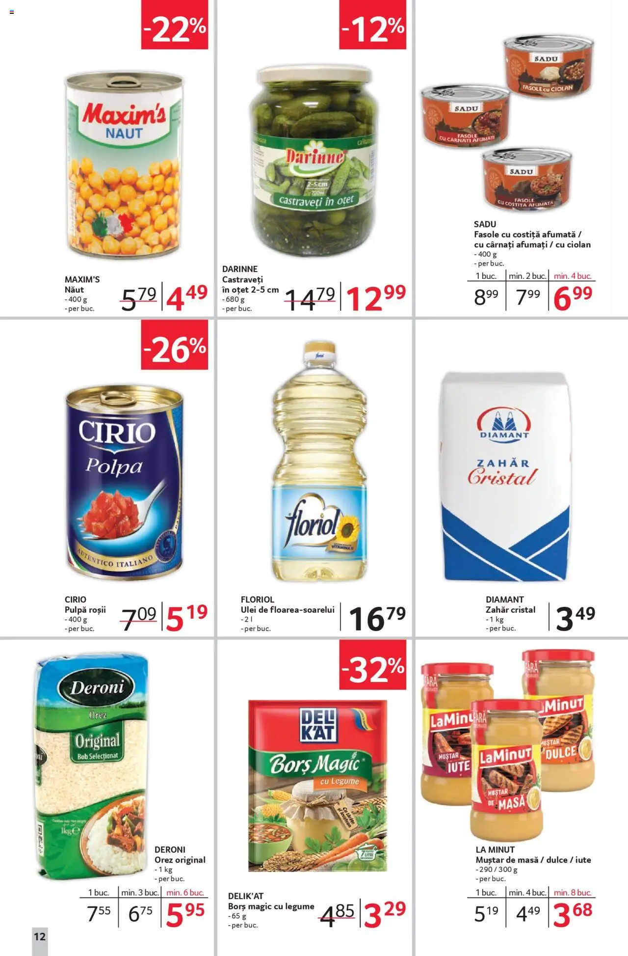 Catalog Selgros 30 Mai - 11 Iunie 2025 | Pagina 12 | Produse: Ulei, Muștar, Castraveți, Zahăr