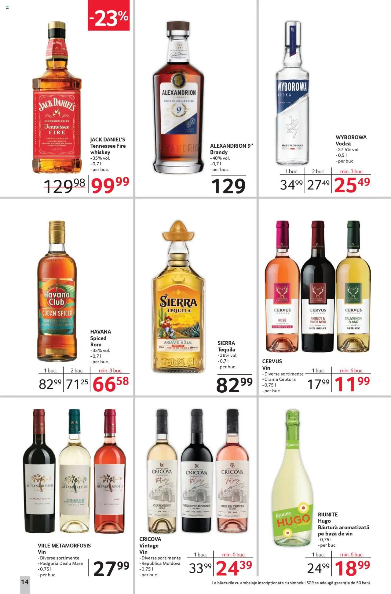 Catalog Selgros 30 Mai - 11 Iunie 2025 | Pagina 14 | Produse: Su ısıtıcı, Vin, Whiskey