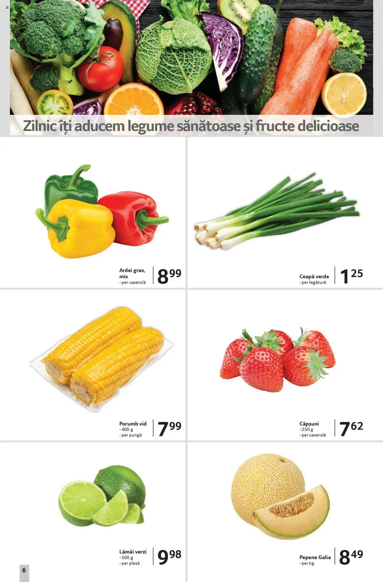 Catalog Selgros 30 Mai - 11 Iunie 2025 | Pagina 6 | Produse: Pungă, Căpșuni, Porumb, Legume