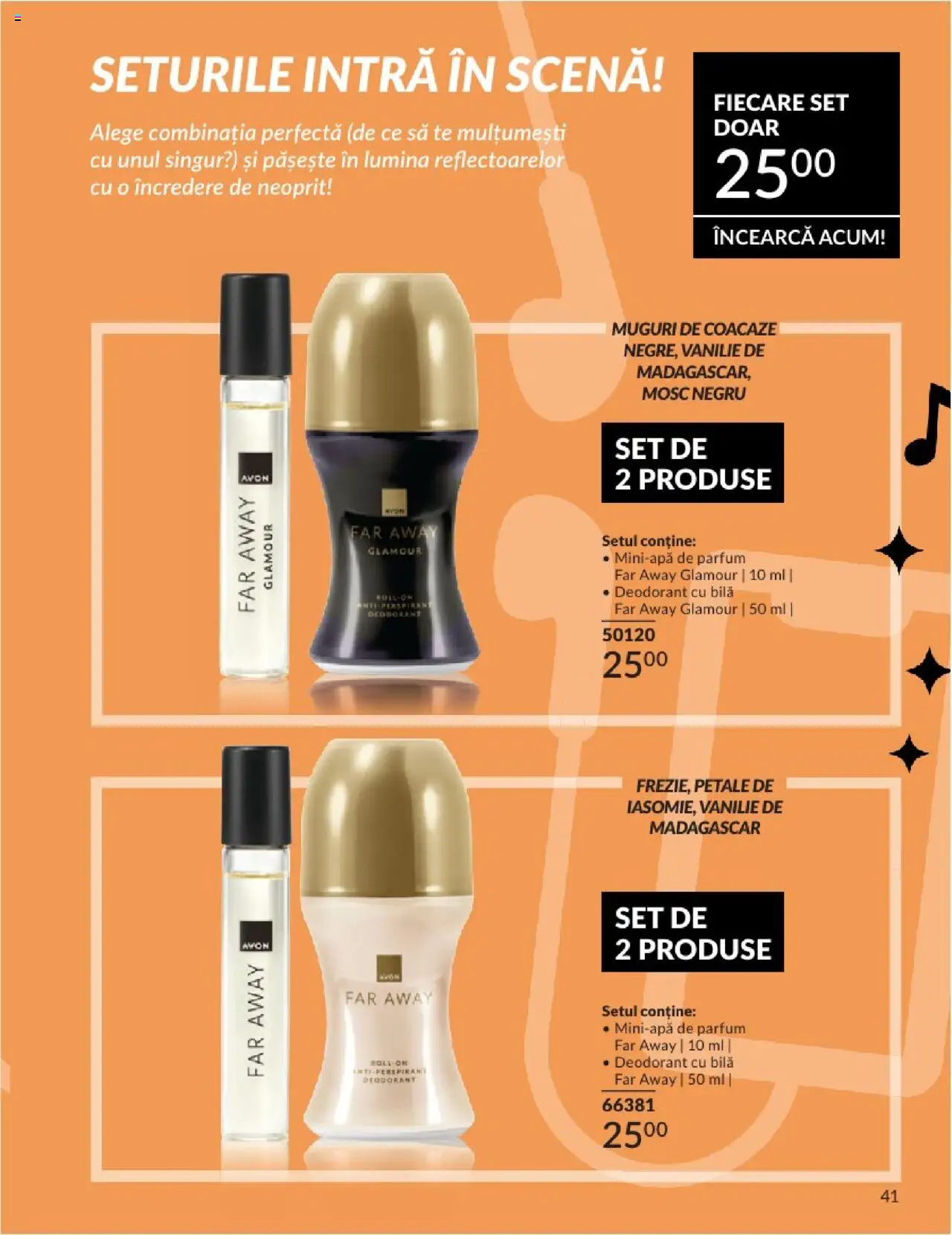 Catalog Avon 1 - 29 Iunie 2025 | Pagina 41 | Produse: Tavuk suyu, Parfum, Deodorant, Antiperspirant