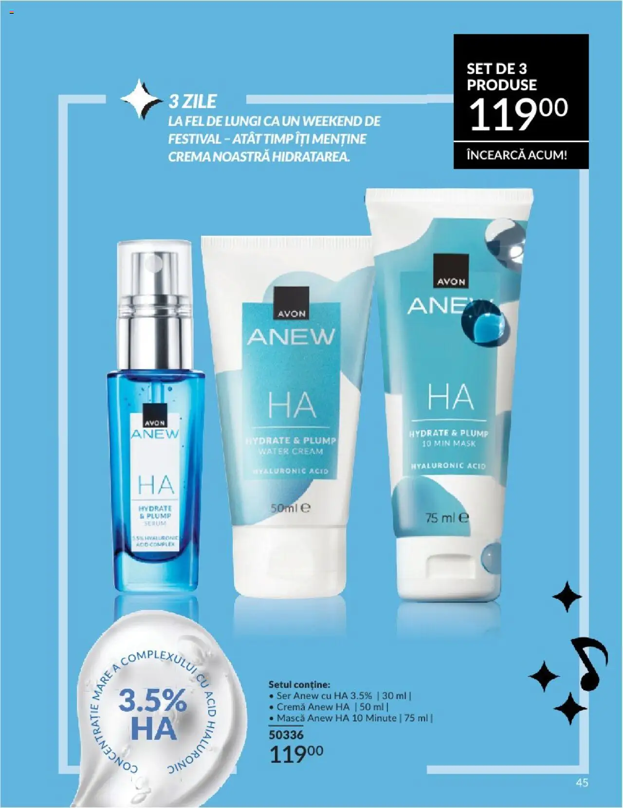 Catalog Avon 1 - 29 Iunie 2025 | Pagina 45 | Produse: Serum, Cremă