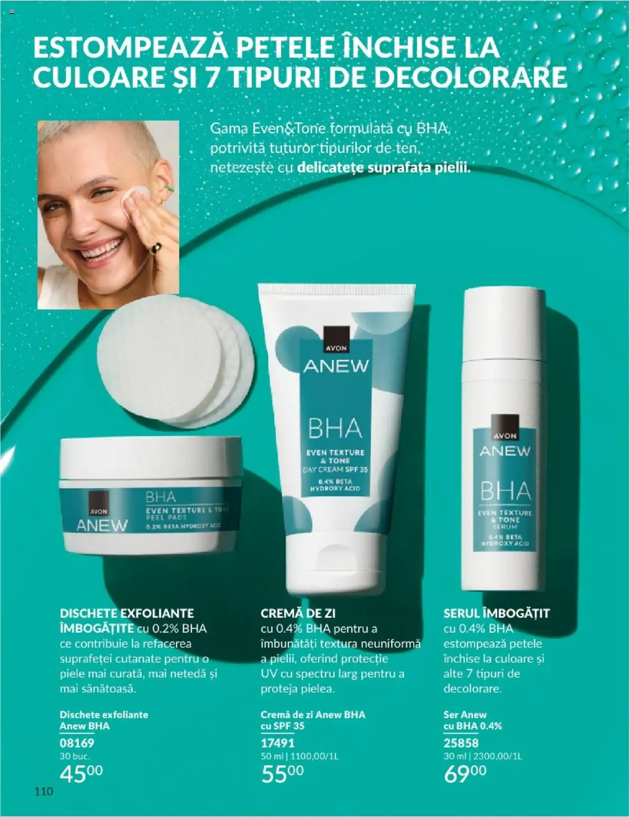 Catalog Avon 1 - 29 Iunie 2025 | Pagina 110 | Produse: Serum, Cremă de zi, Cremă