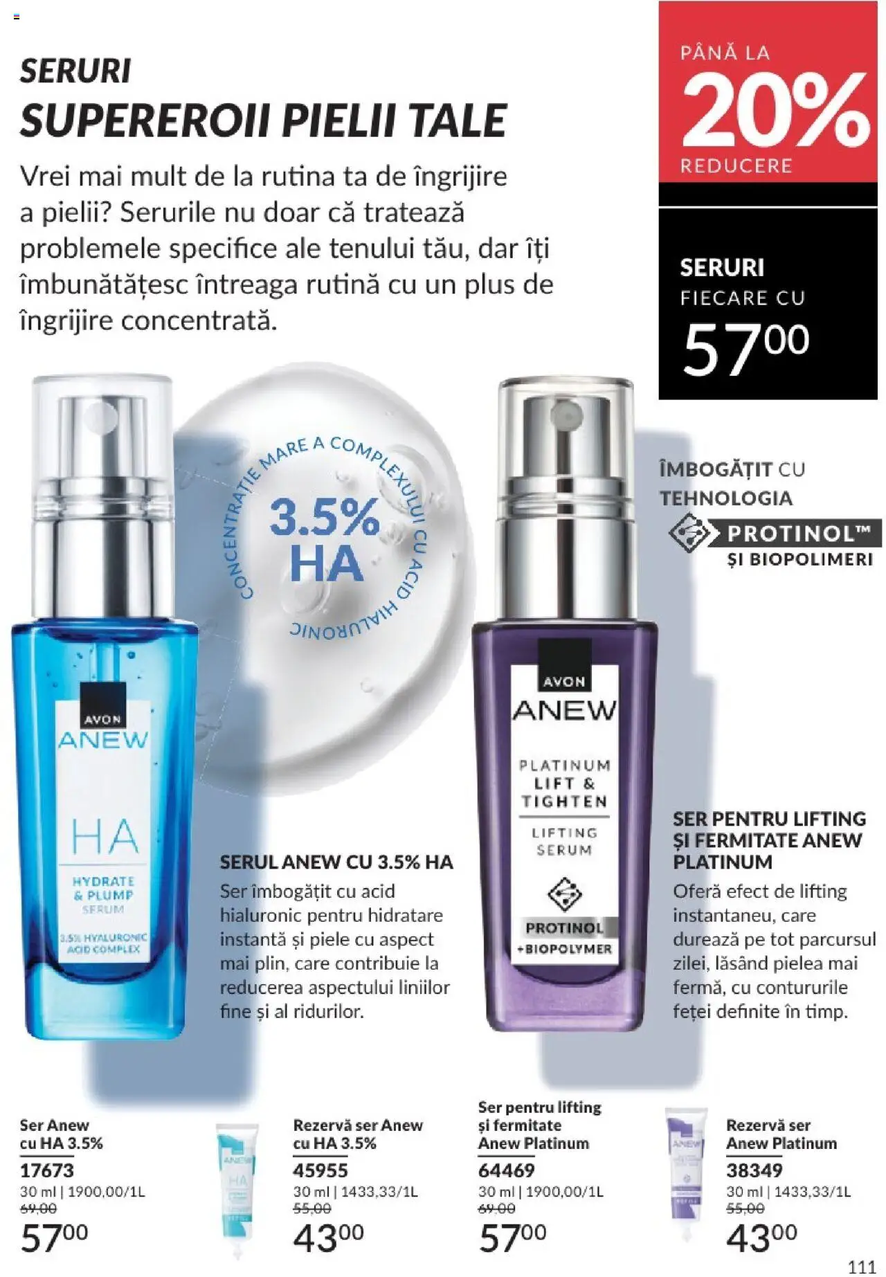 Catalog Avon 1 - 29 Iunie 2025 | Pagina 111 | Produse: Serum