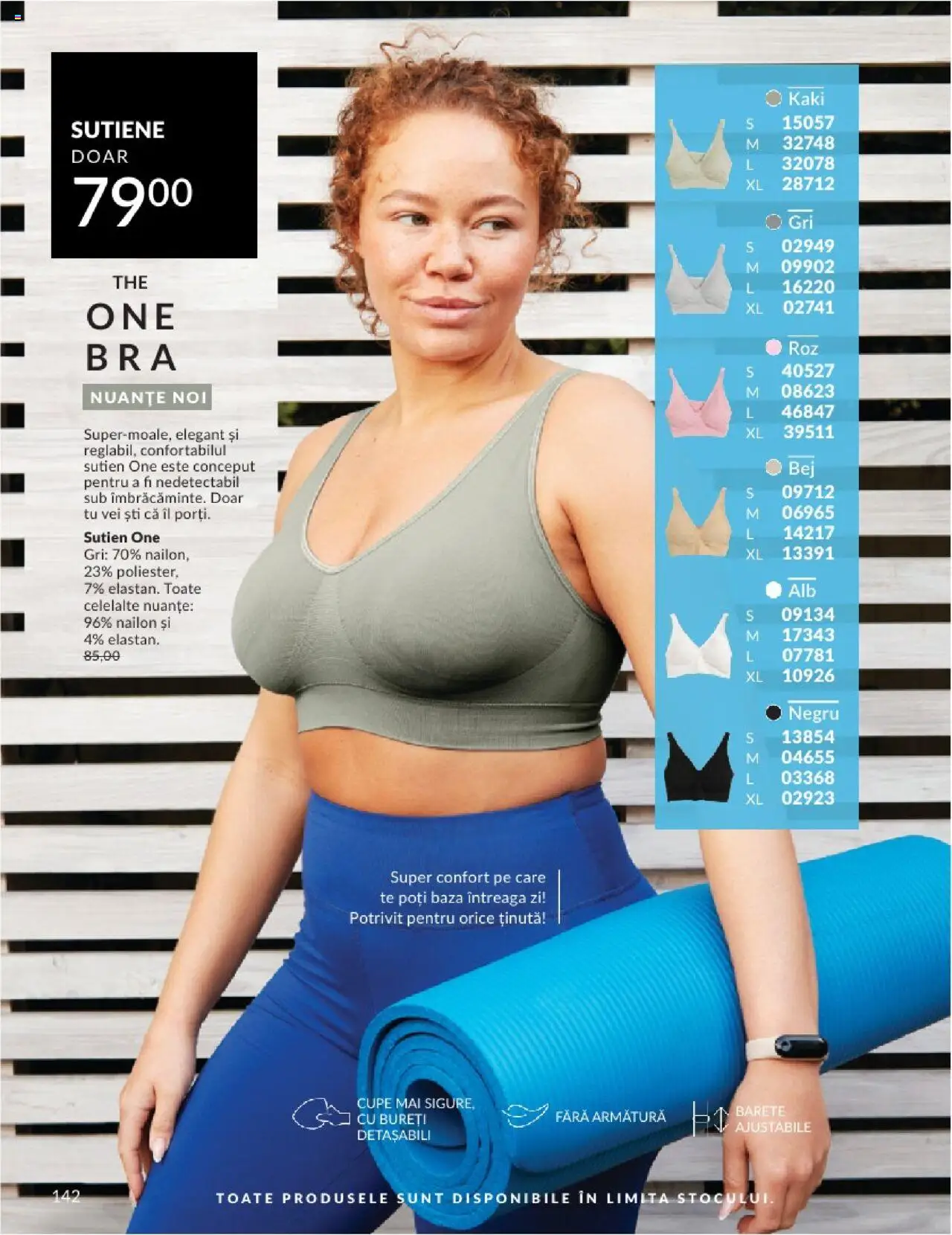 Catalog Avon 1 - 29 Iunie 2025 | Pagina 142 | Produse: Kaki, Sutien