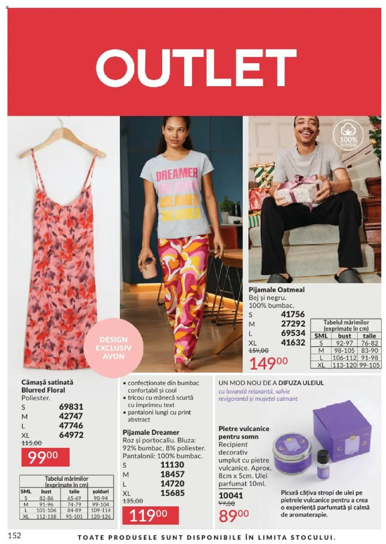 Catalog Avon 1 - 29 Iunie 2025 | Pagina 152 | Produse: Ulei, Tricou, Bluză, Pantaloni