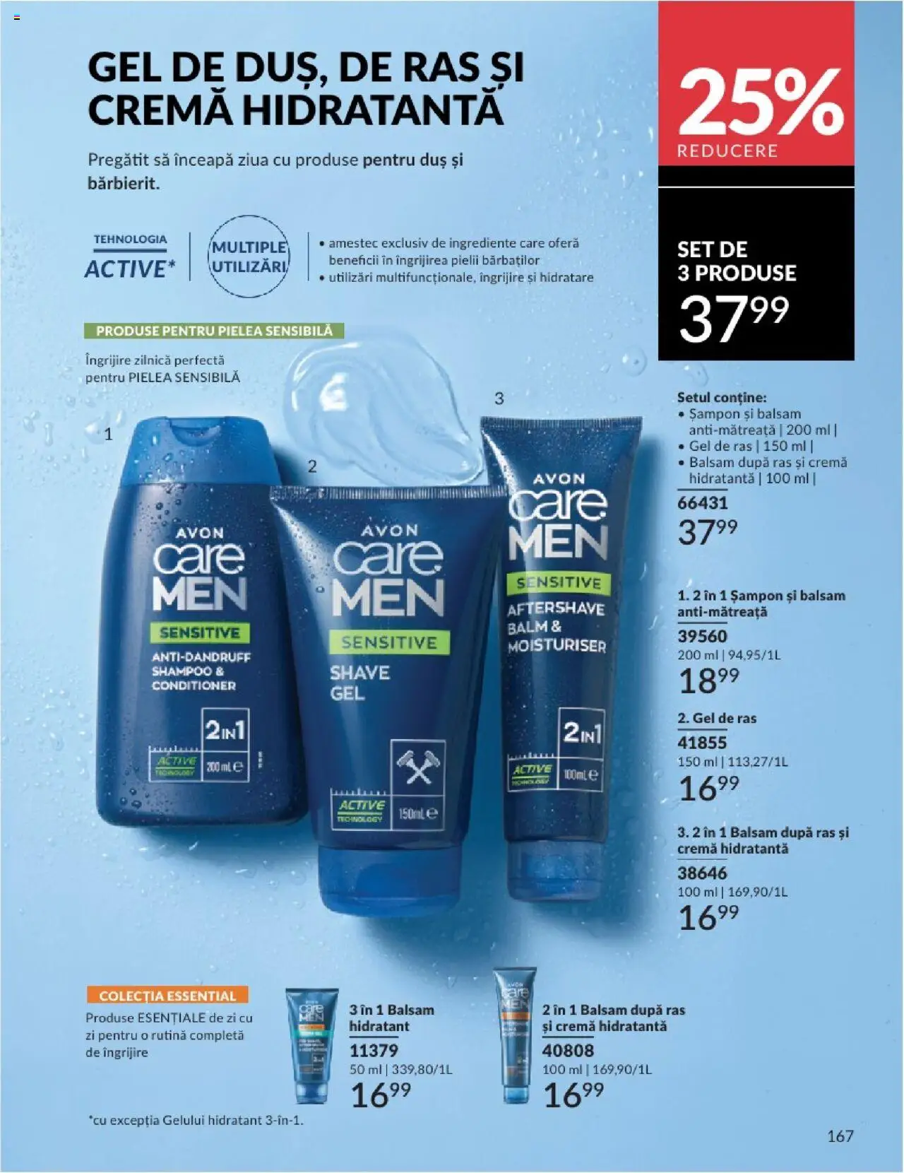 Catalog Avon 1 - 29 Iunie 2025 | Pagina 167 | Produse: Gel de ras, Arapsaçı, Șampon, Balsam