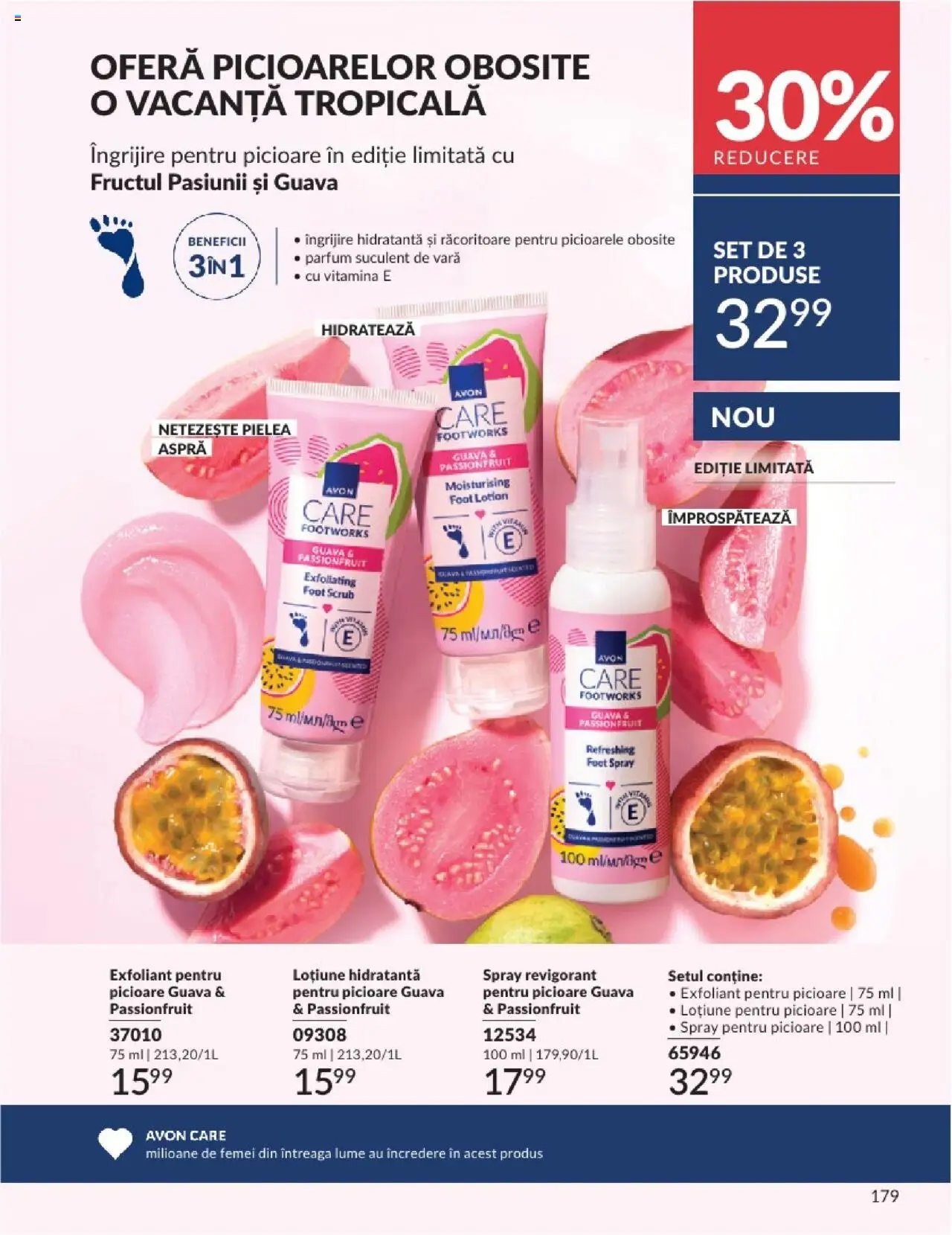 Catalog Avon 1 - 29 Iunie 2025 | Pagina 179 | Produse: Exfoliant, Scrub, Parfum