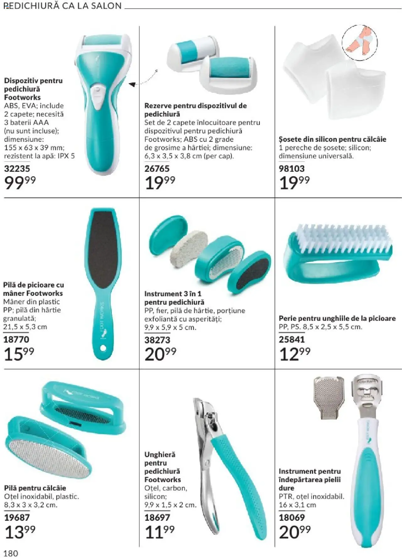 Catalog Avon 1 - 29 Iunie 2025 | Pagina 180 | Produse: Mâner, Baterii, Perie, Apă
