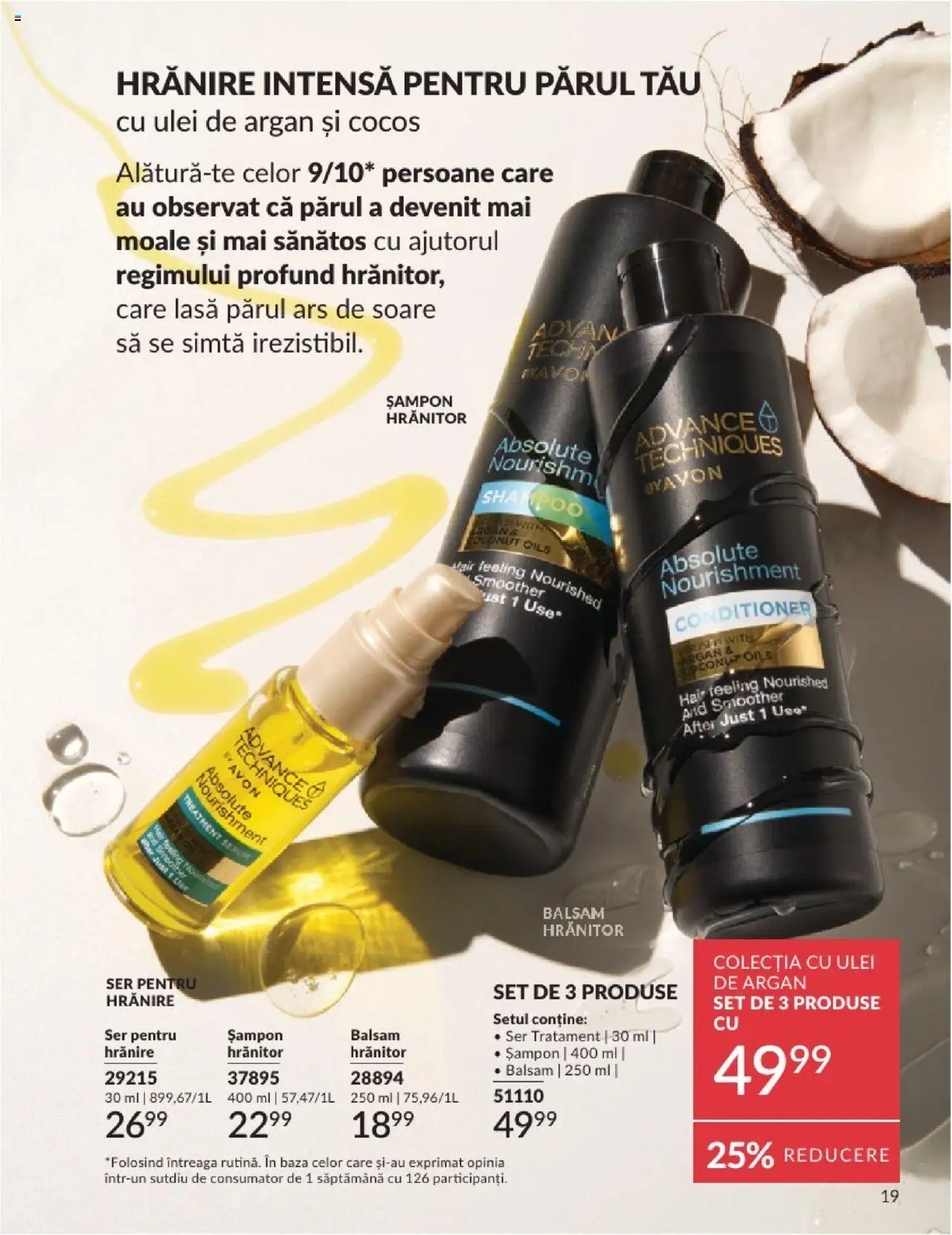 Catalog Avon 1 - 29 Iunie 2025 | Pagina 19 | Produse: Serum, Șampon, Balsam, Ulei