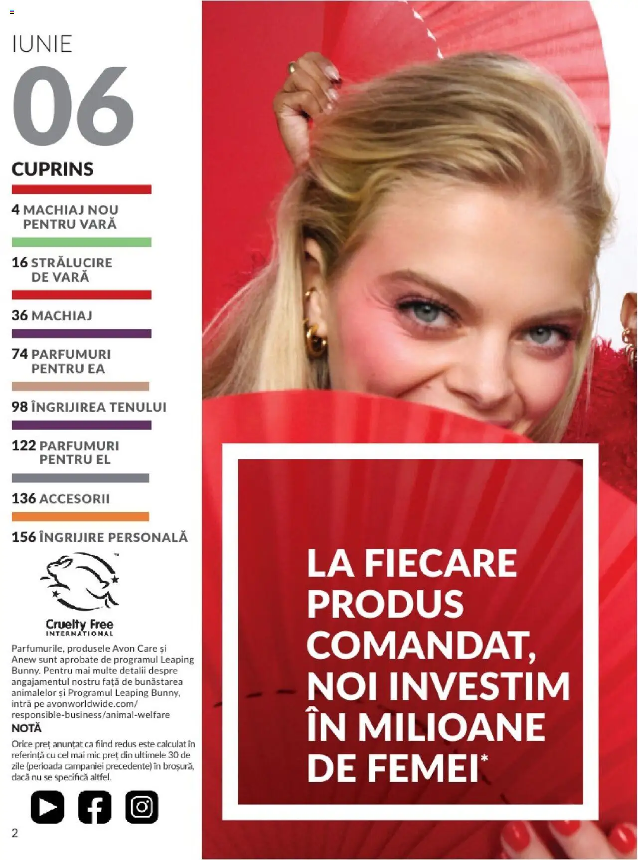 Catalog Avon 1 - 29 Iunie 2025 | Pagina 2 | Produse: Machiaj