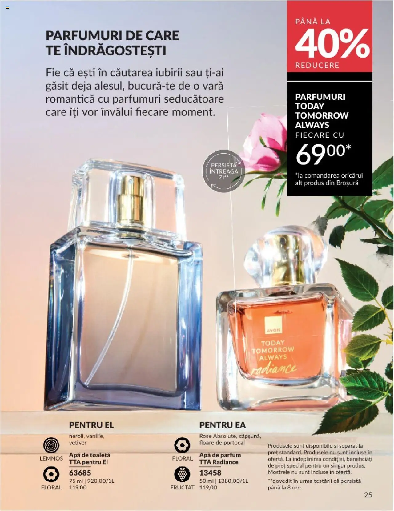 Catalog Avon 1 - 29 Iunie 2025 | Pagina 25 | Produse: Toaletă, Parfum, Apă de toaletă, Apă