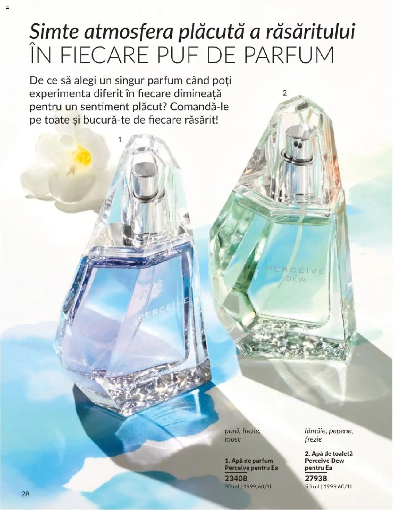 Catalog Avon 1 - 29 Iunie 2025 | Pagina 28 | Produse: Toaletă, Parfum, Apă de toaletă, Apă
