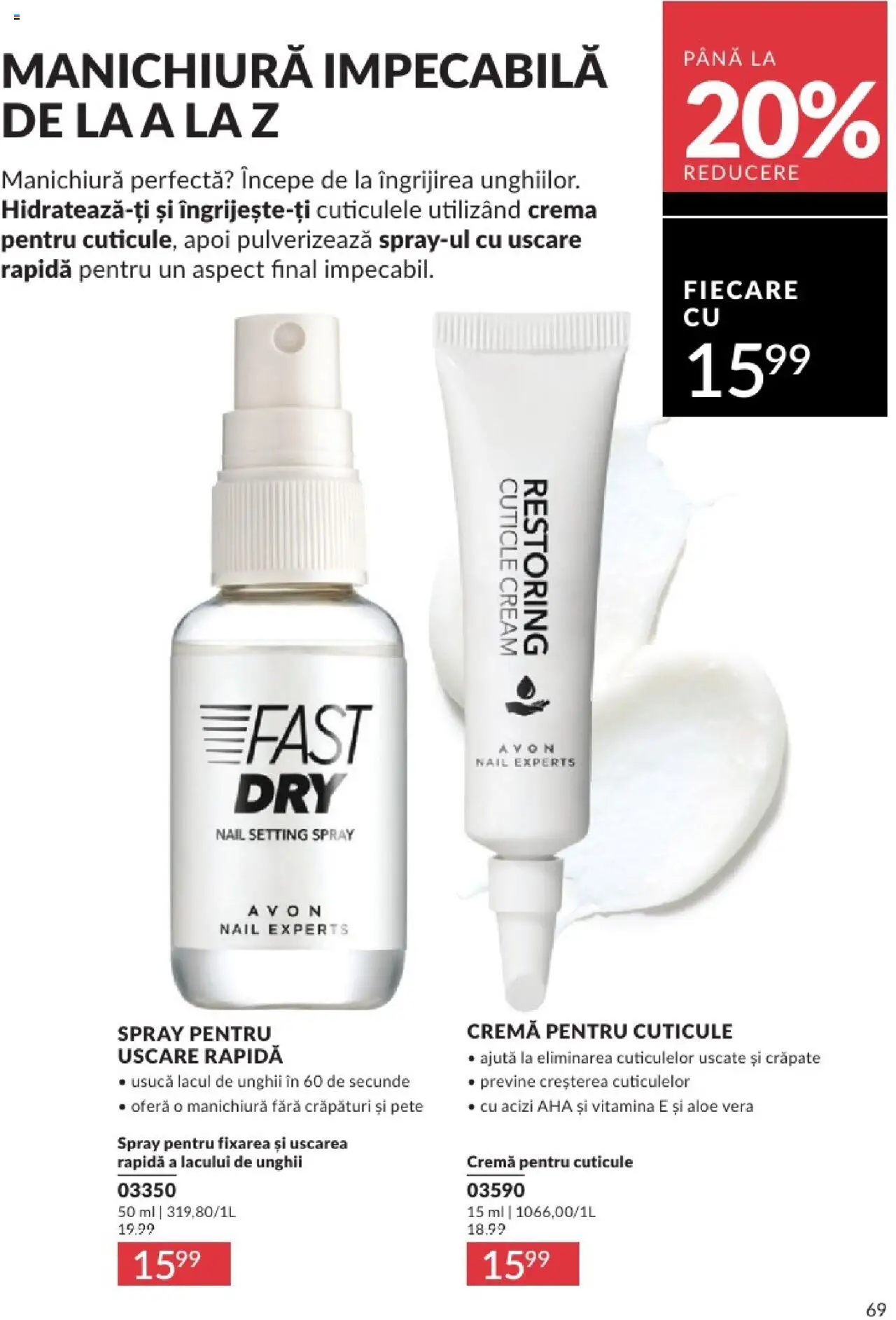 Catalog Avon 1 - 29 Iunie 2025 | Pagina 69 | Produse: Aloe vera, Cremă