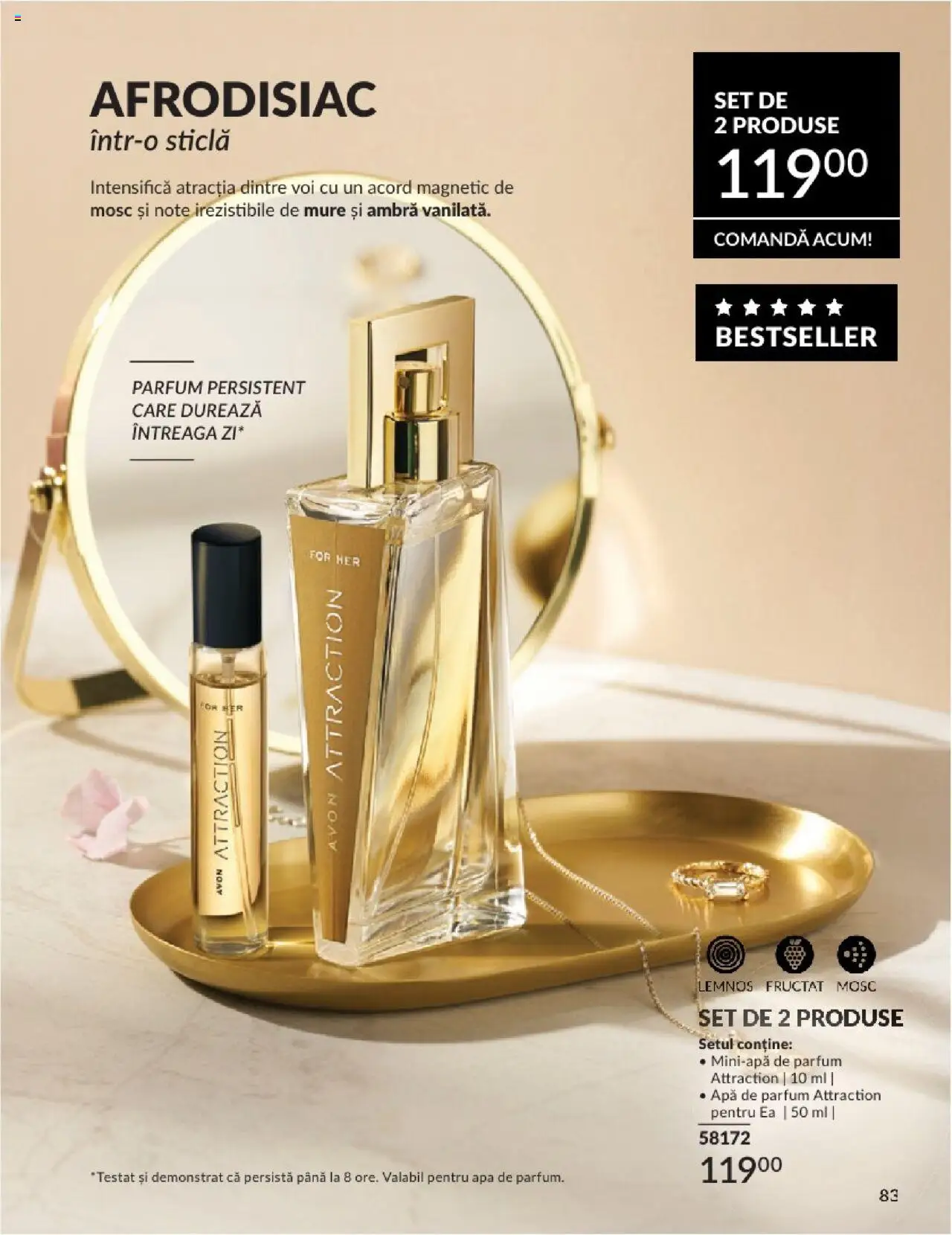 Catalog Avon 1 - 29 Iunie 2025 | Pagina 83 | Produse: Apă de parfum, Parfum, Apă