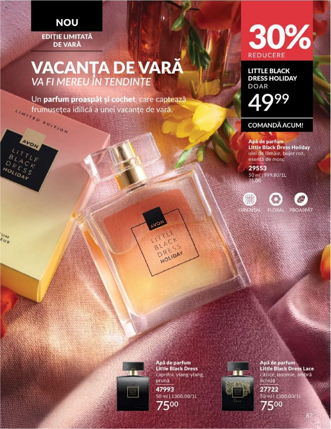 Catalog Avon 1 - 29 Iunie 2025 | Pagina 87 | Produse: Apă de parfum, Parfum, Ulei, Apă