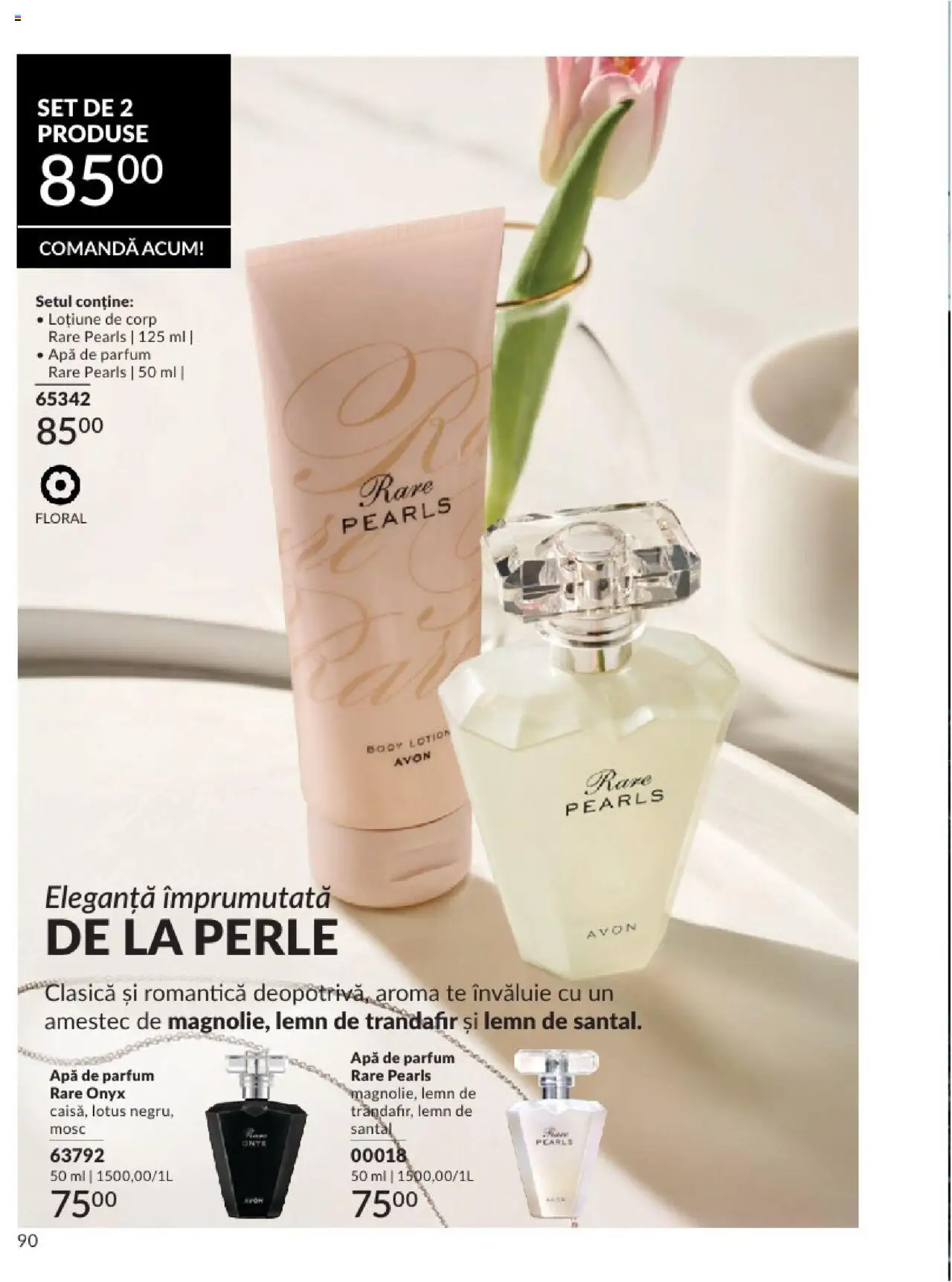 Catalog Avon 1 - 29 Iunie 2025 | Pagina 90 | Produse: Apă de parfum, Trandafir, Akrilik boya, Parfum