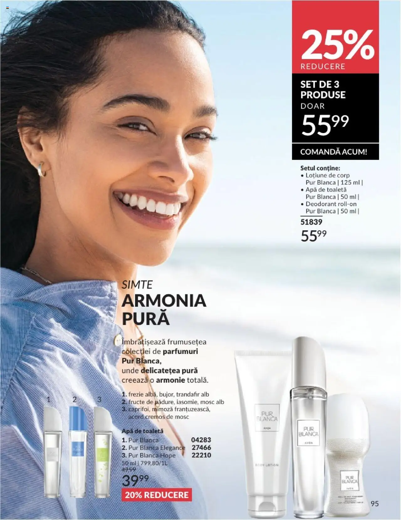 Catalog Avon 1 - 29 Iunie 2025 | Pagina 95 | Produse: Body, Toaletă, Apă, Fructe