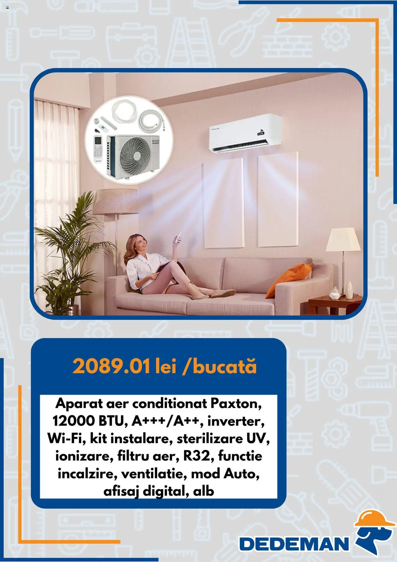 Catalog Dedeman 1 - 29 Iunie 2025 | Pagina 2 | Produse: Aer Condiționat