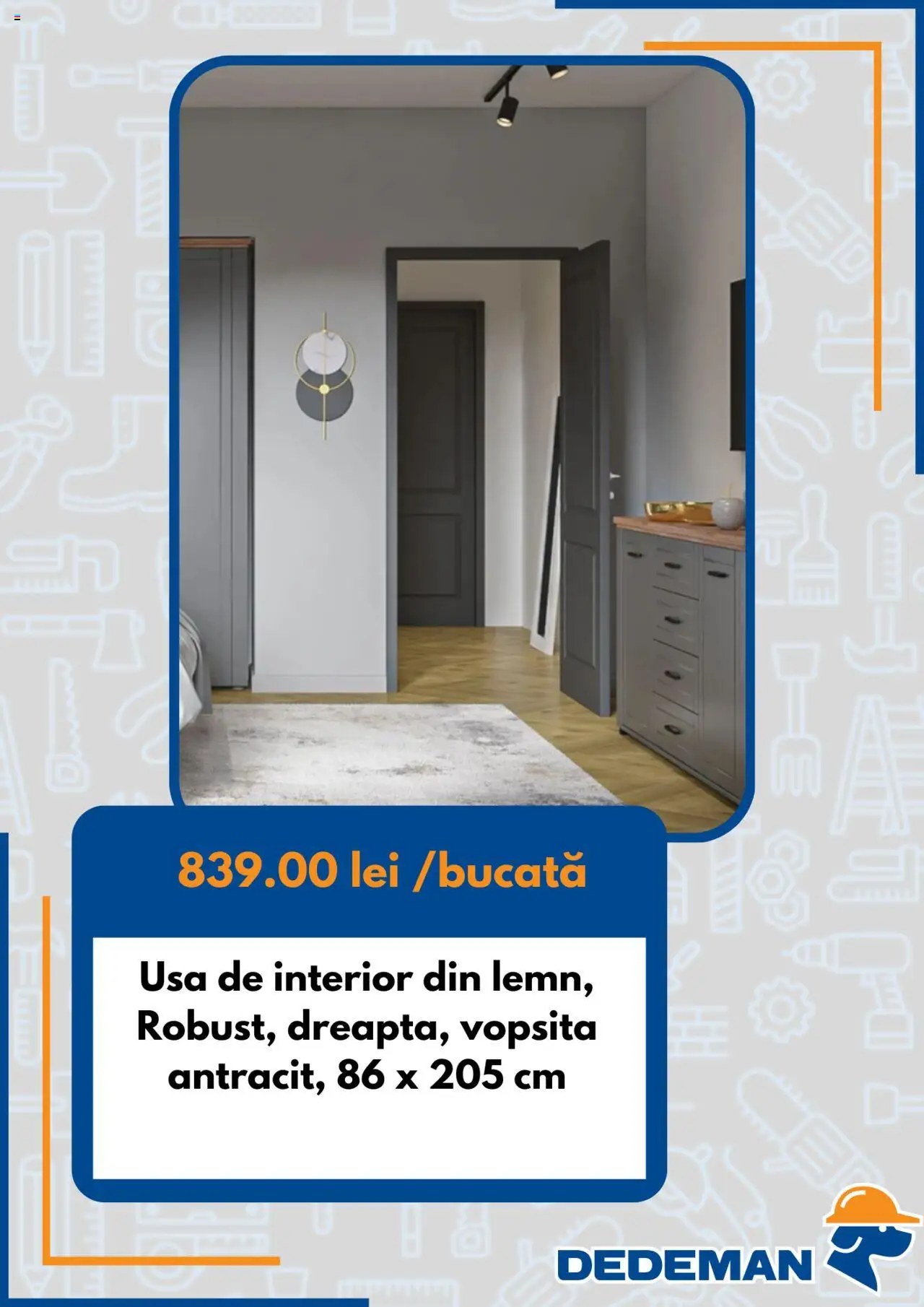 Catalog Dedeman 1 - 29 Iunie 2025 | Pagina 6 | Produse: Ușă