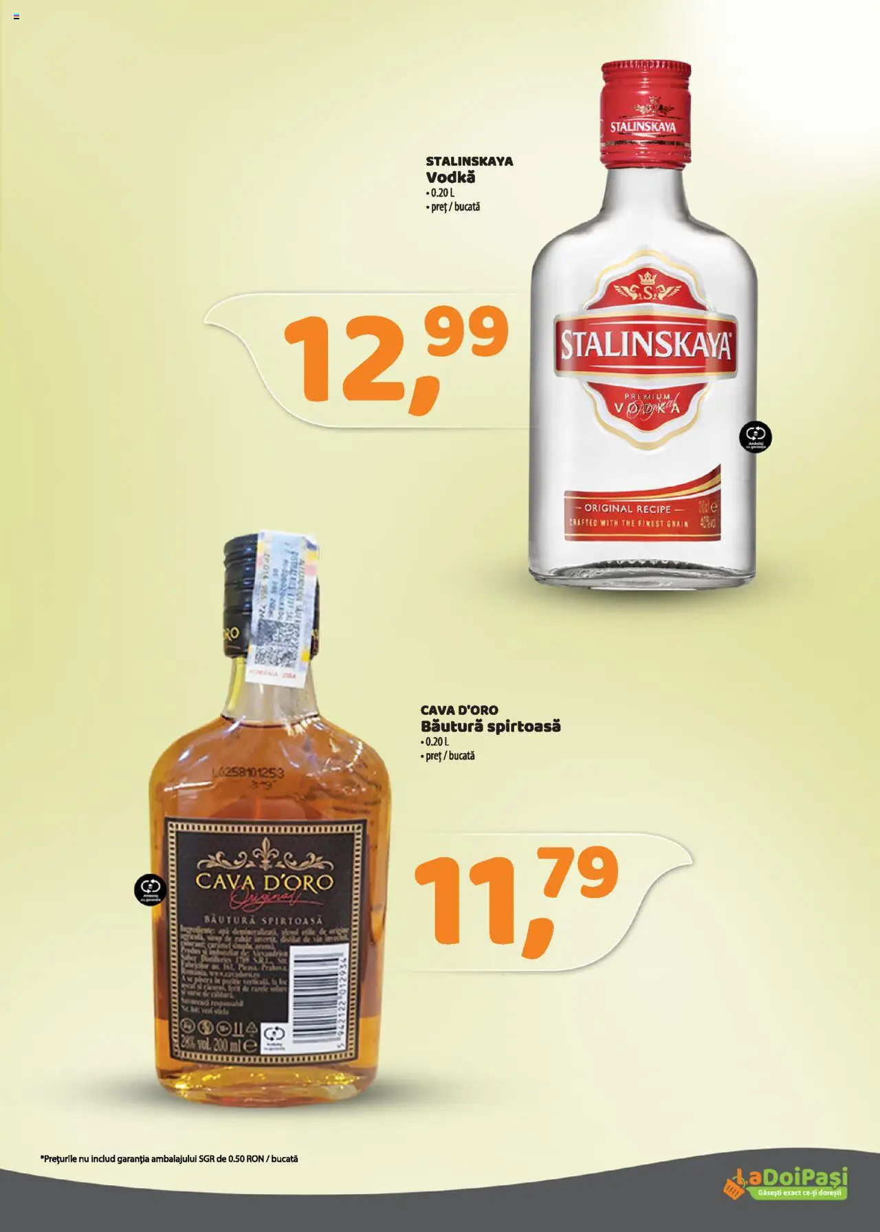 Catalog La Doi Pași 1 - 29 Iunie 2025 | Pagina 10 | Produse: Vodka