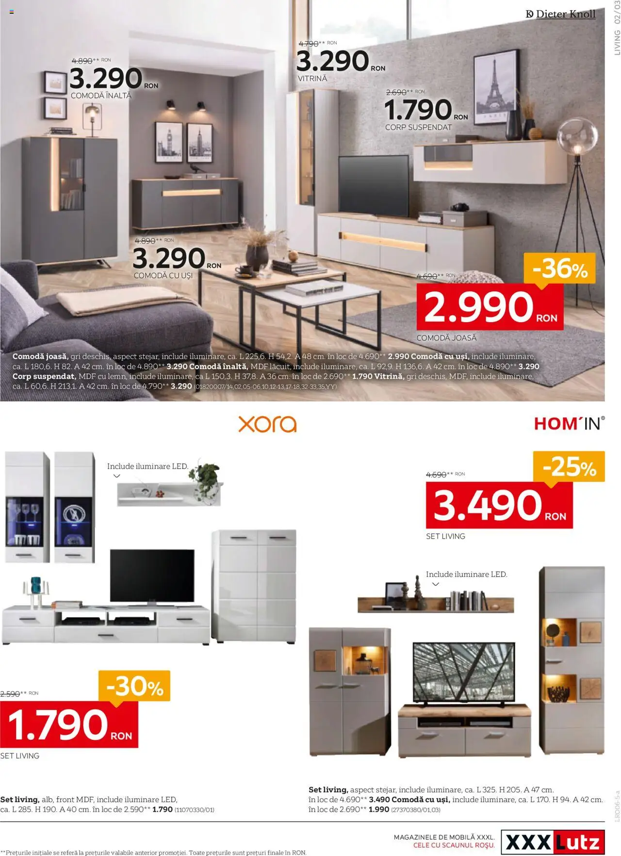 Catalog XXXLutz 2 - 28 Iunie 2025 | Pagina 3 | Produse: Comodă, Vitrină
