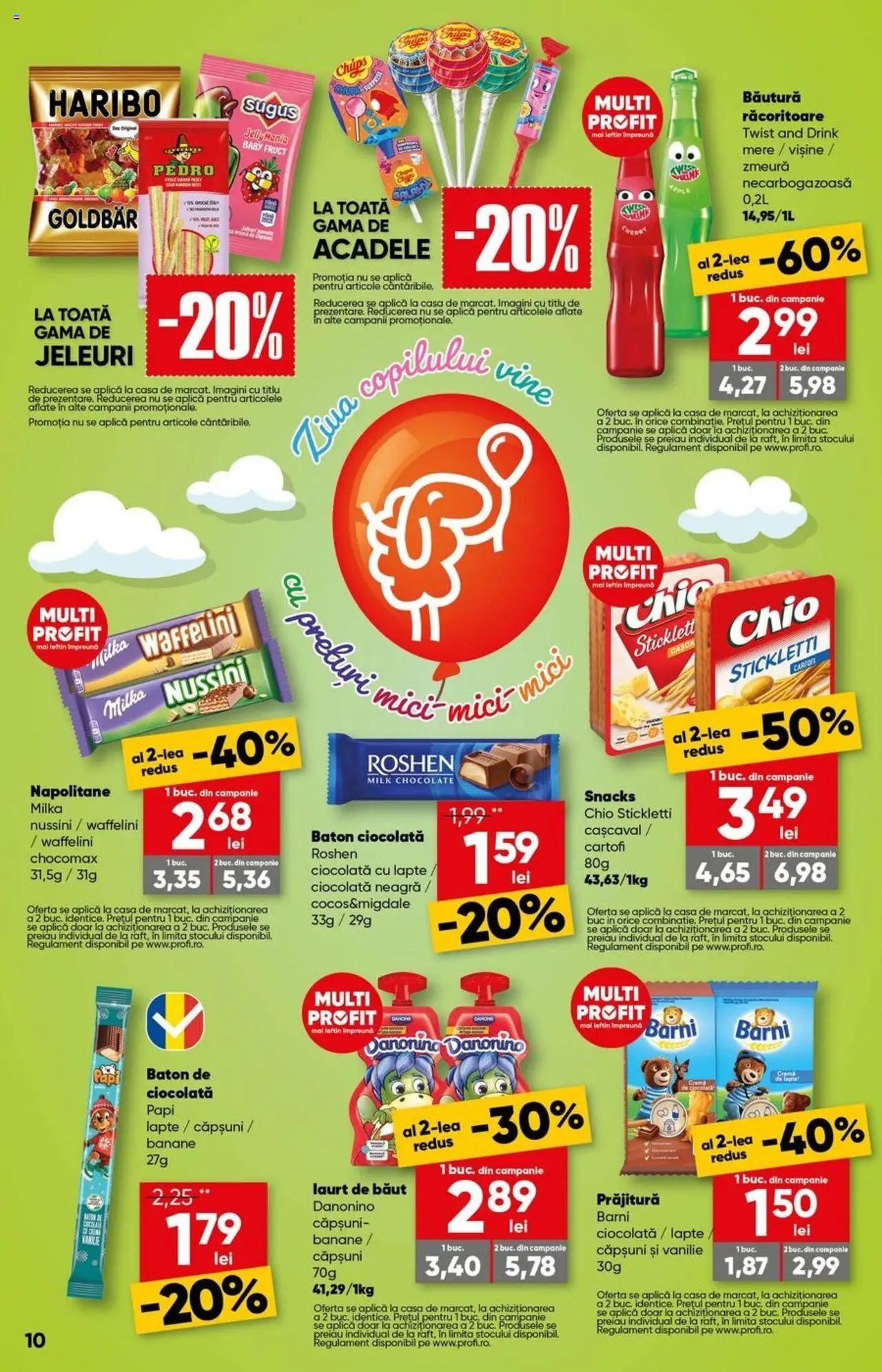 Catalog Profi 28 Mai - 9 Iunie 2025 | Pagina 10 | Produse: Napolitane, Lapte, Căpșuni, Cartofi