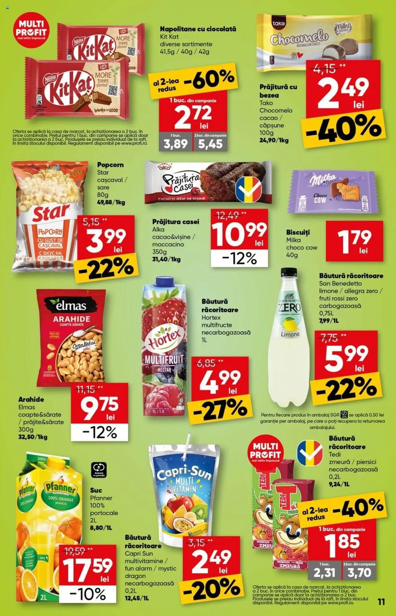 Catalog Profi 28 Mai - 9 Iunie 2025 | Pagina 11 | Produse: Zmeură, Arahide, Cacao, Biscuiți