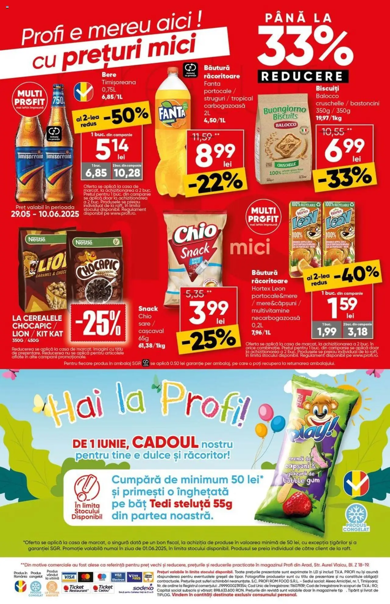 Catalog Profi 28 Mai - 9 Iunie 2025 | Pagina 16 | Produse: Struguri, Vitrină, Bere, Căpșuni
