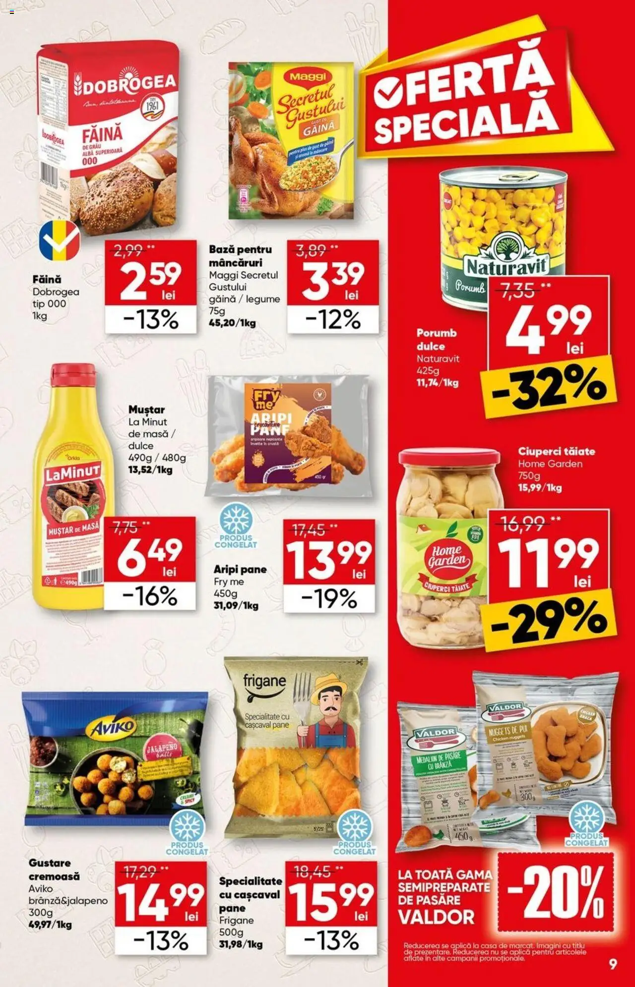 Catalog Profi 28 Mai - 9 Iunie 2025 | Pagina 9 | Produse: Masă, Hacıyatmaz Kedi Oyuncağı, Cașcaval, Făină